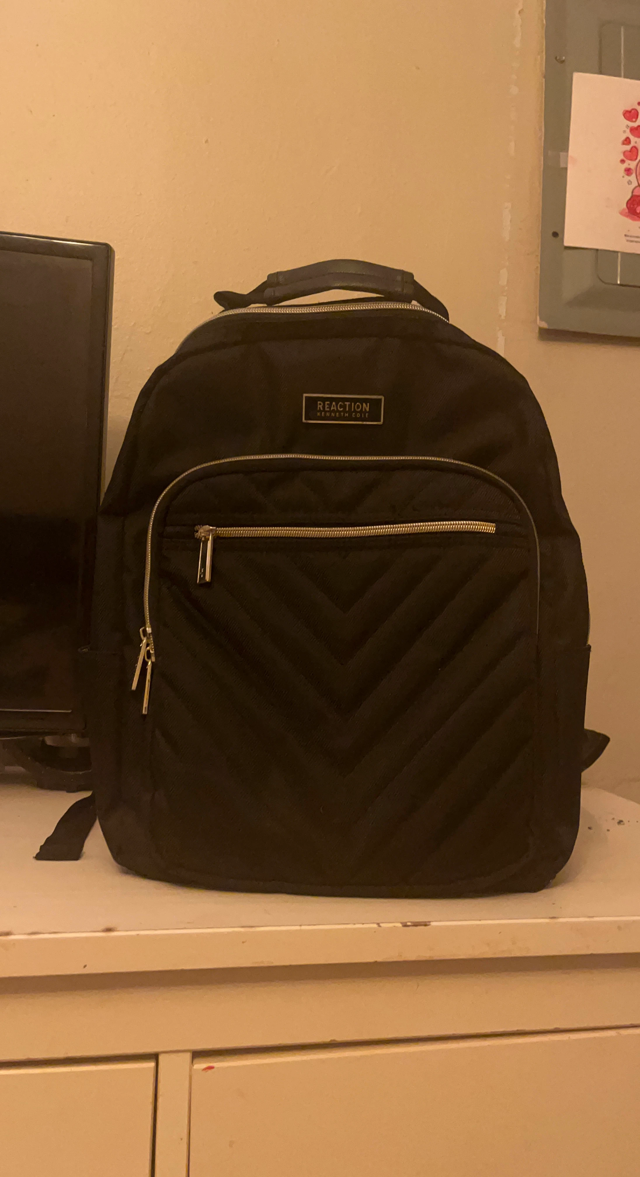 Black Reaction Kenneth Cole Backpack