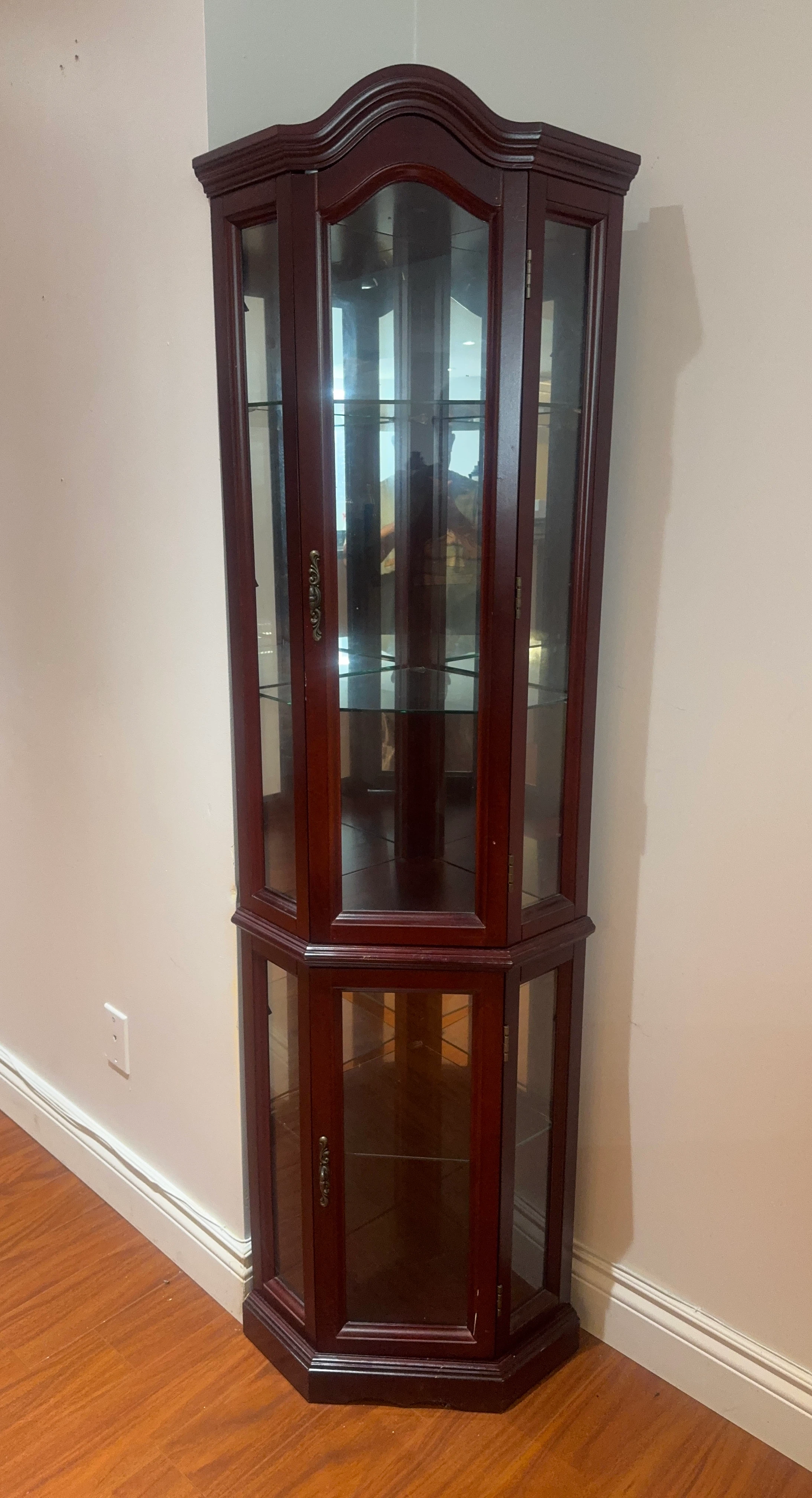 Corner Curio Cabinet