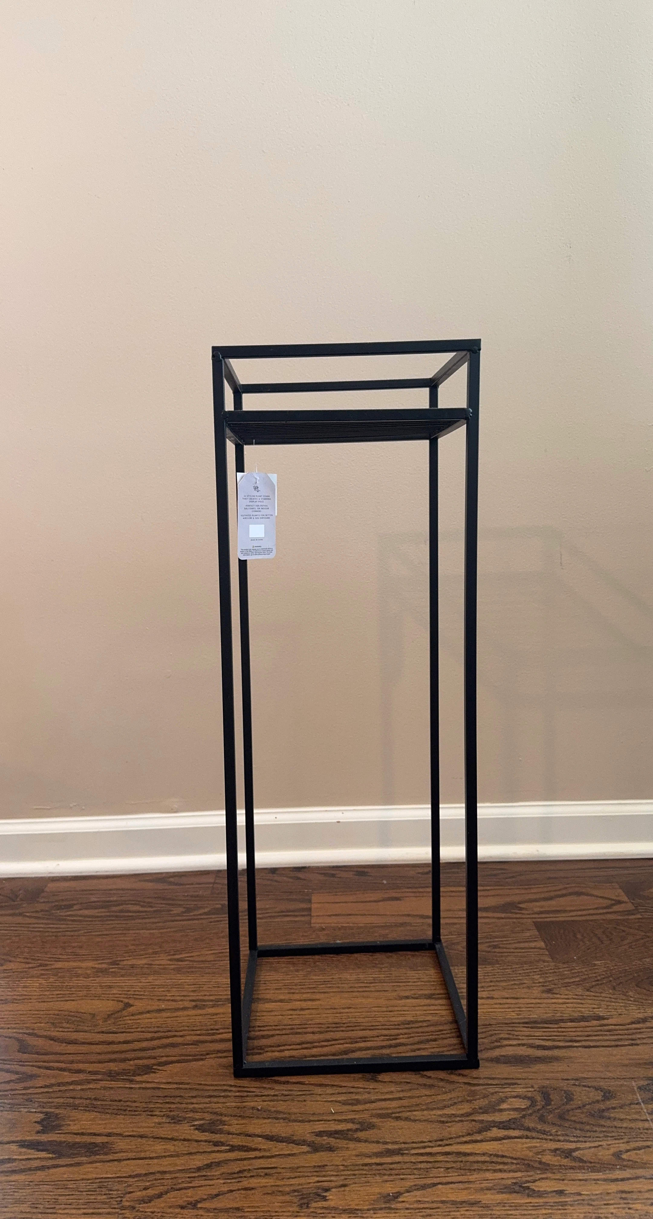 Square Metal Plant Stand