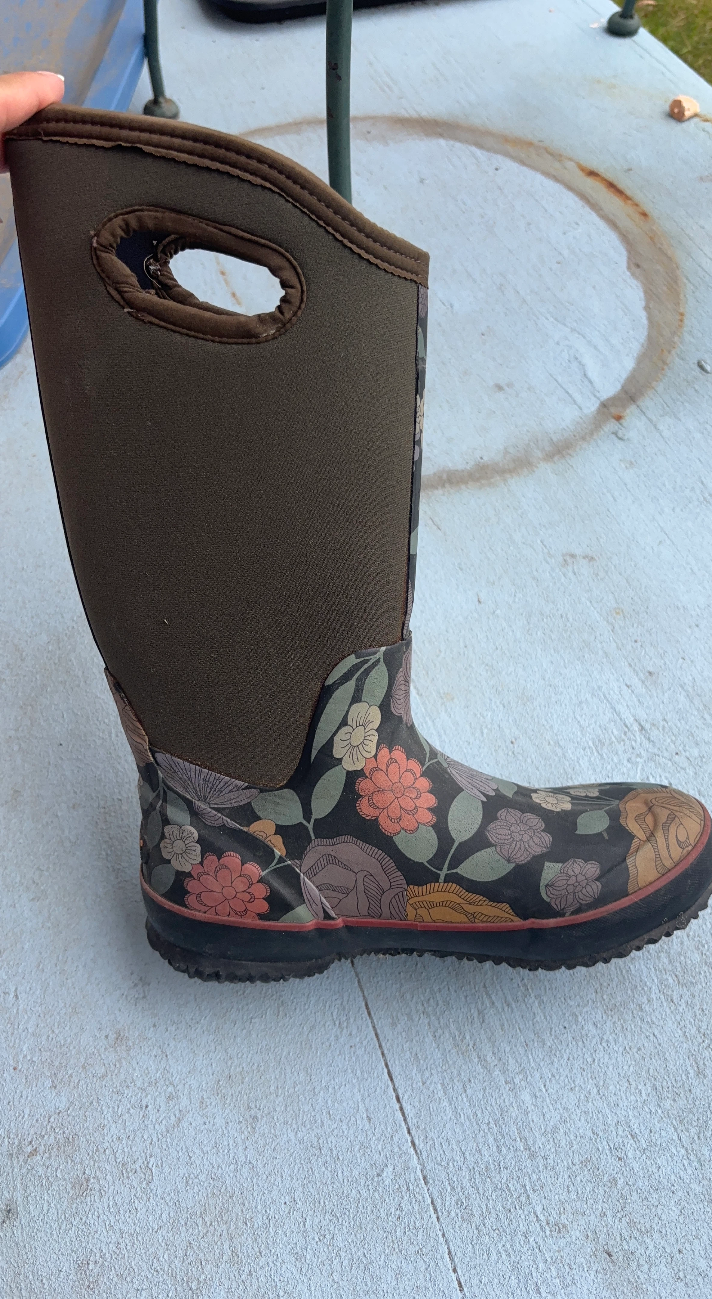 BOGS Women's Classic Floral Boots