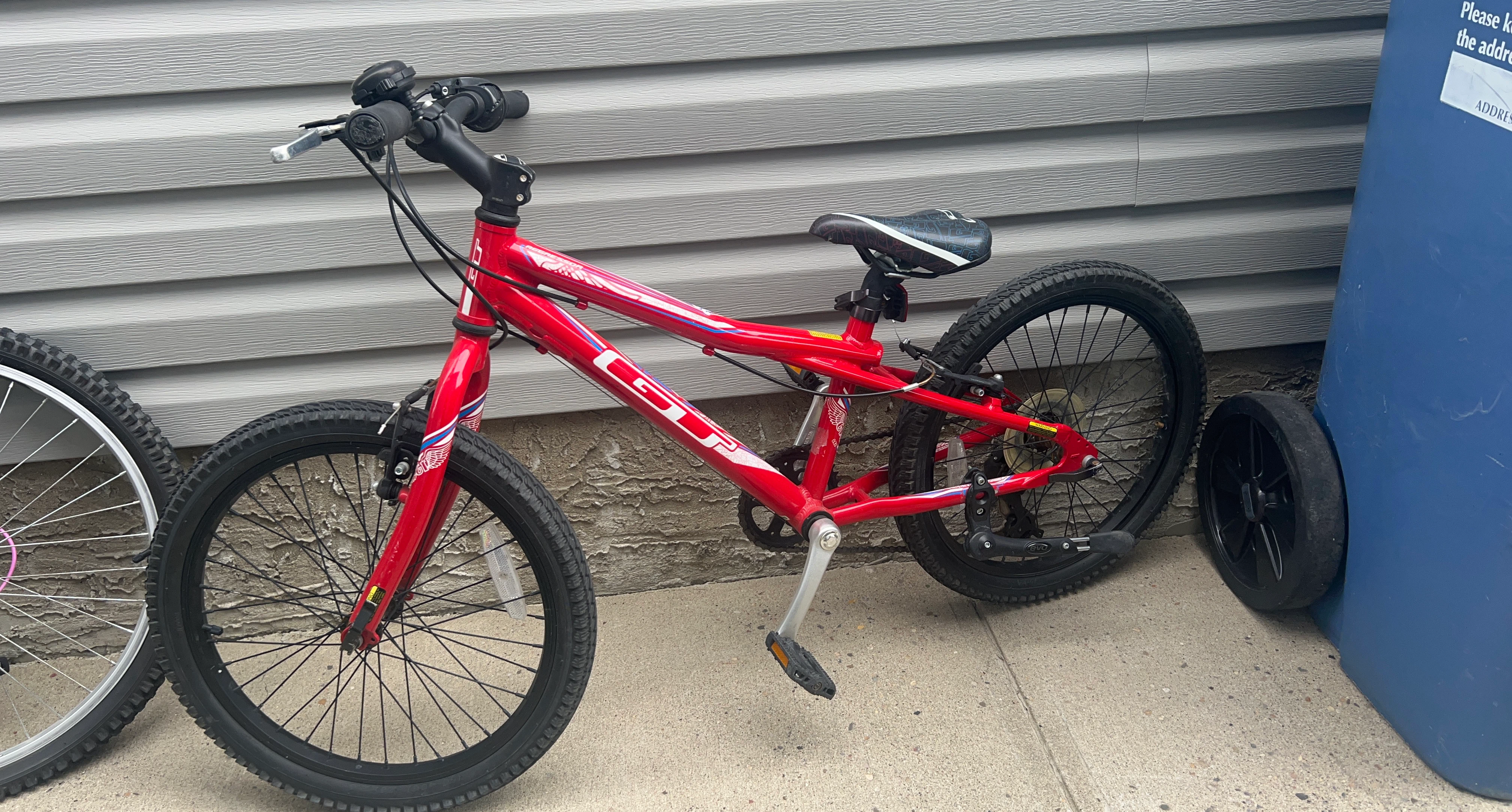 GT Red BMX Bike