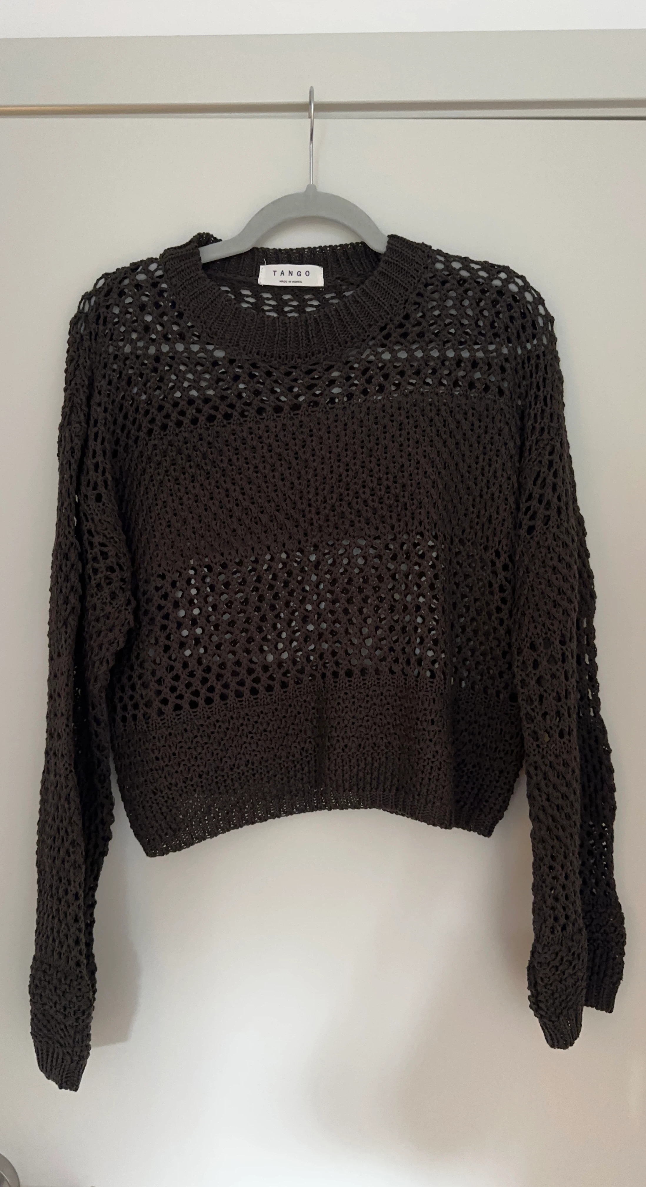 Stylish Crochet Knit Sweater Korean brand - photo 2
