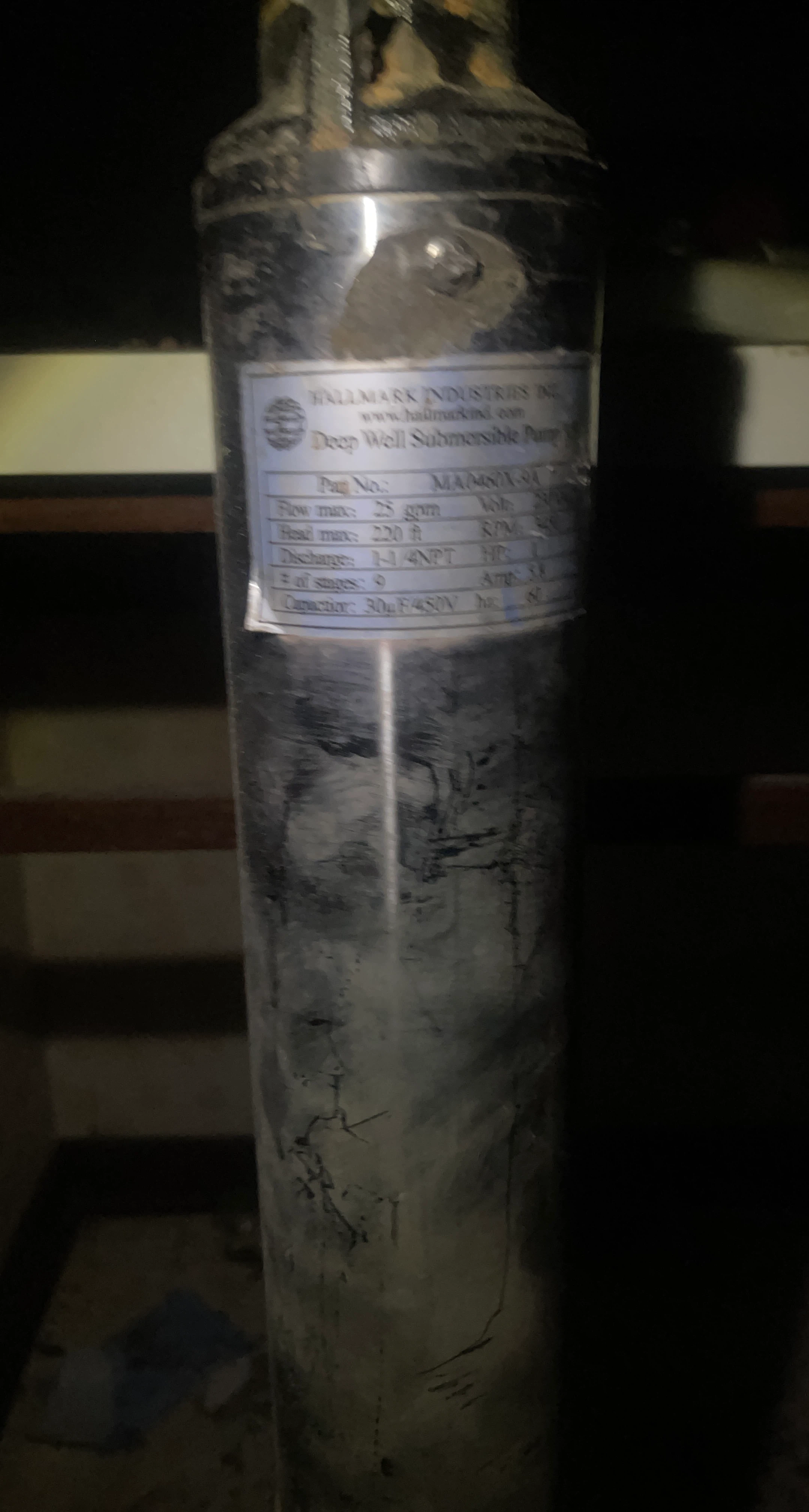 Hallmark Industries Deep Well Submersible Pump