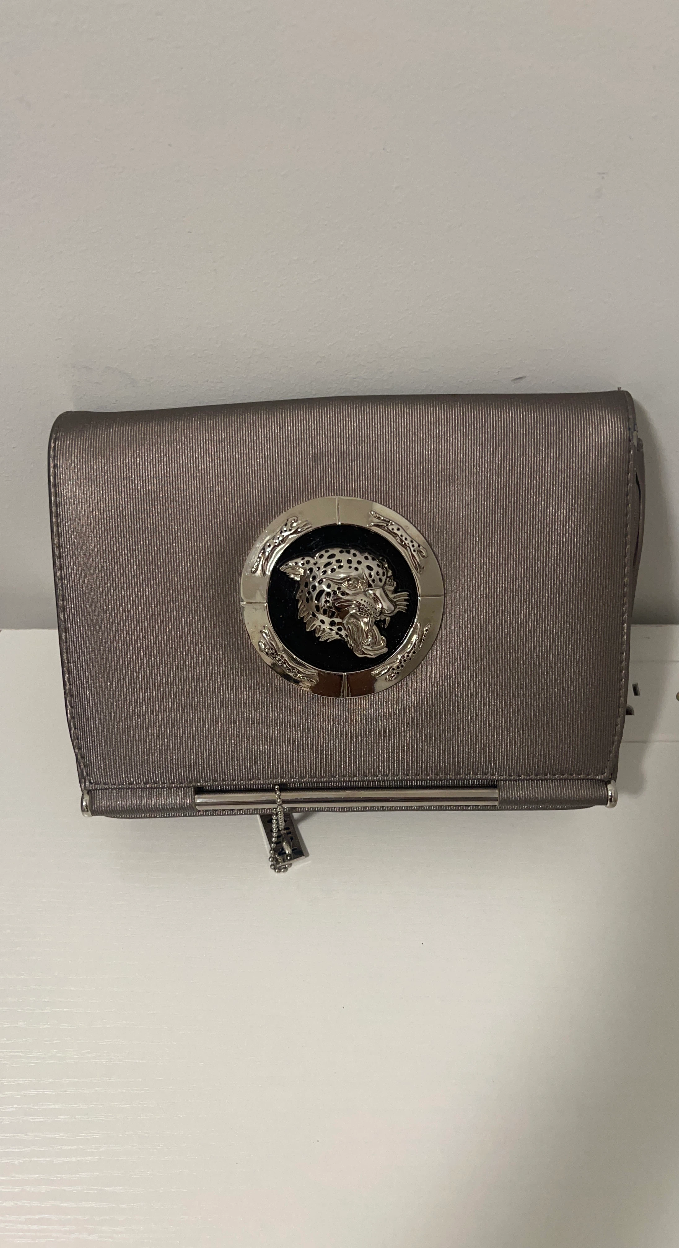 Women's Clutch/Evening Bag with Cheetah Emblem