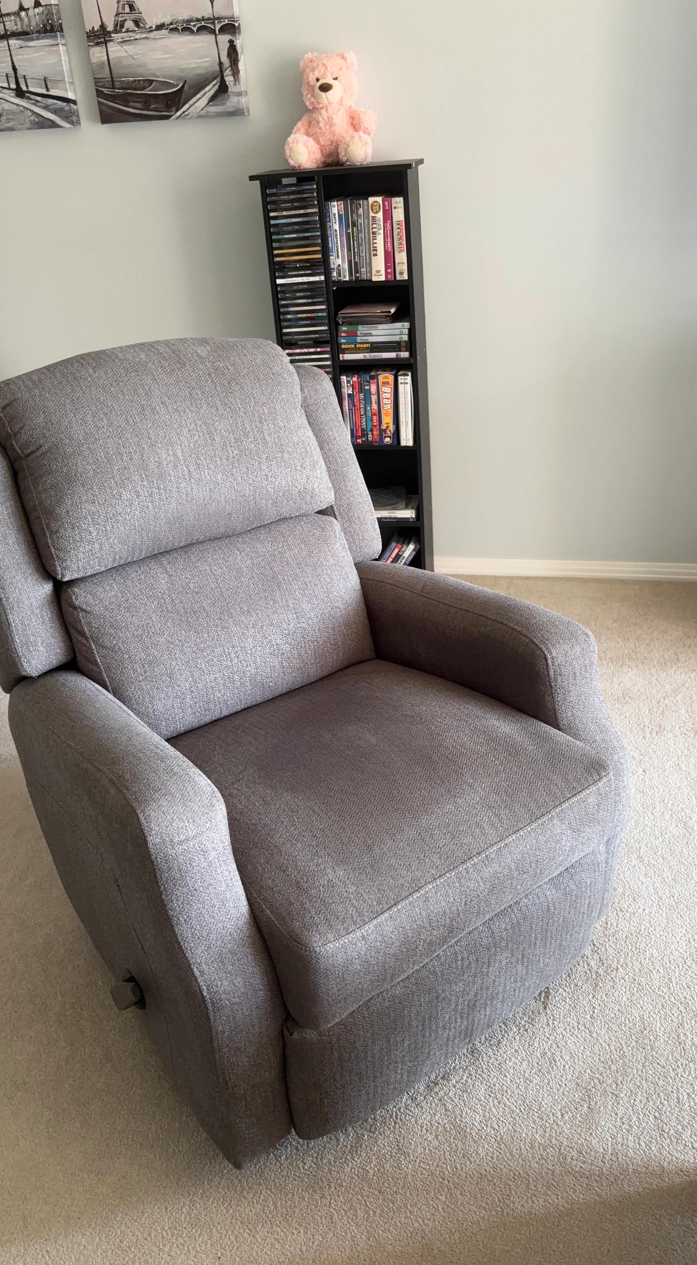 Grey Recliner Chair