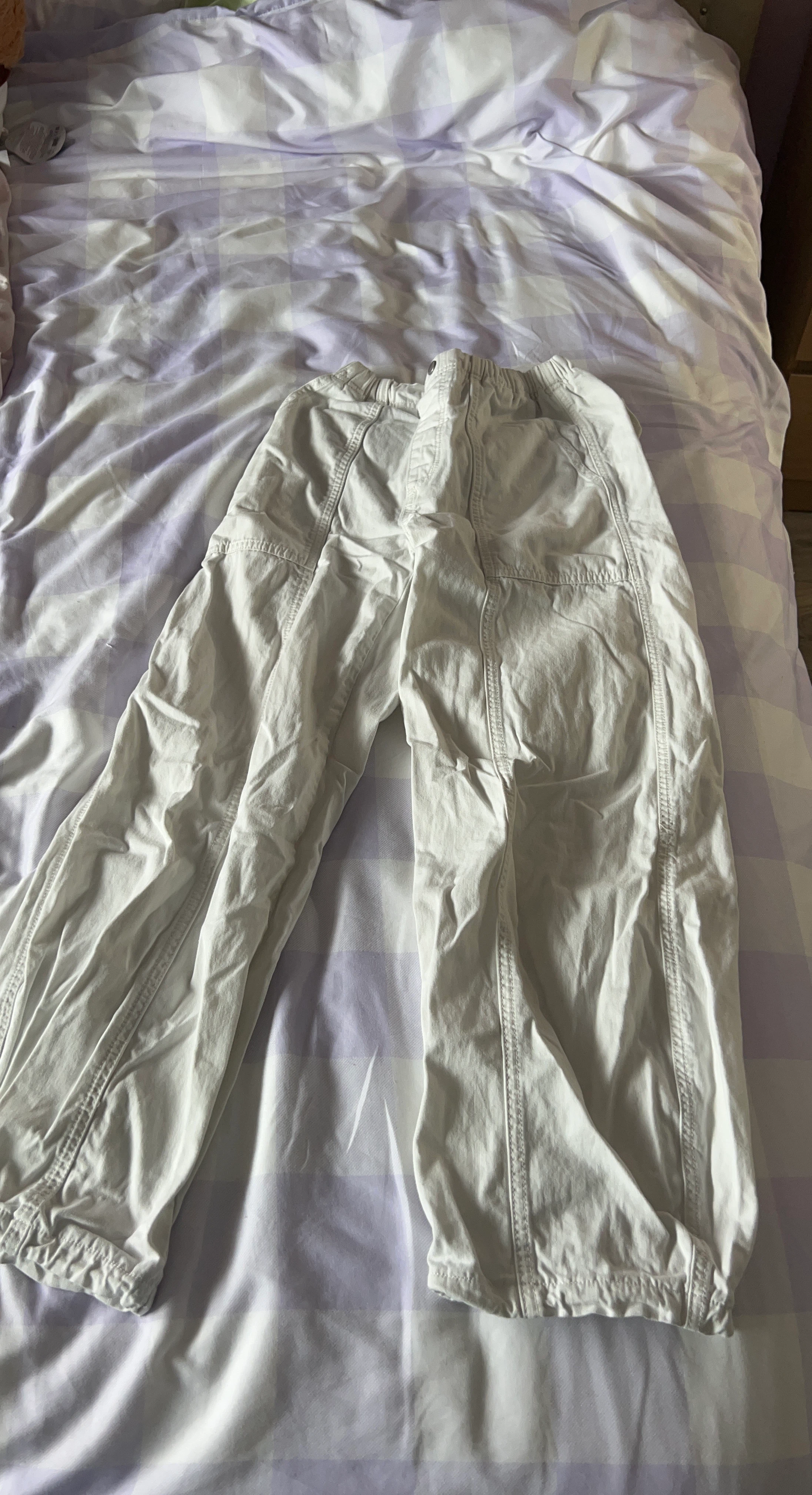 GU Women's White Cargo Pants