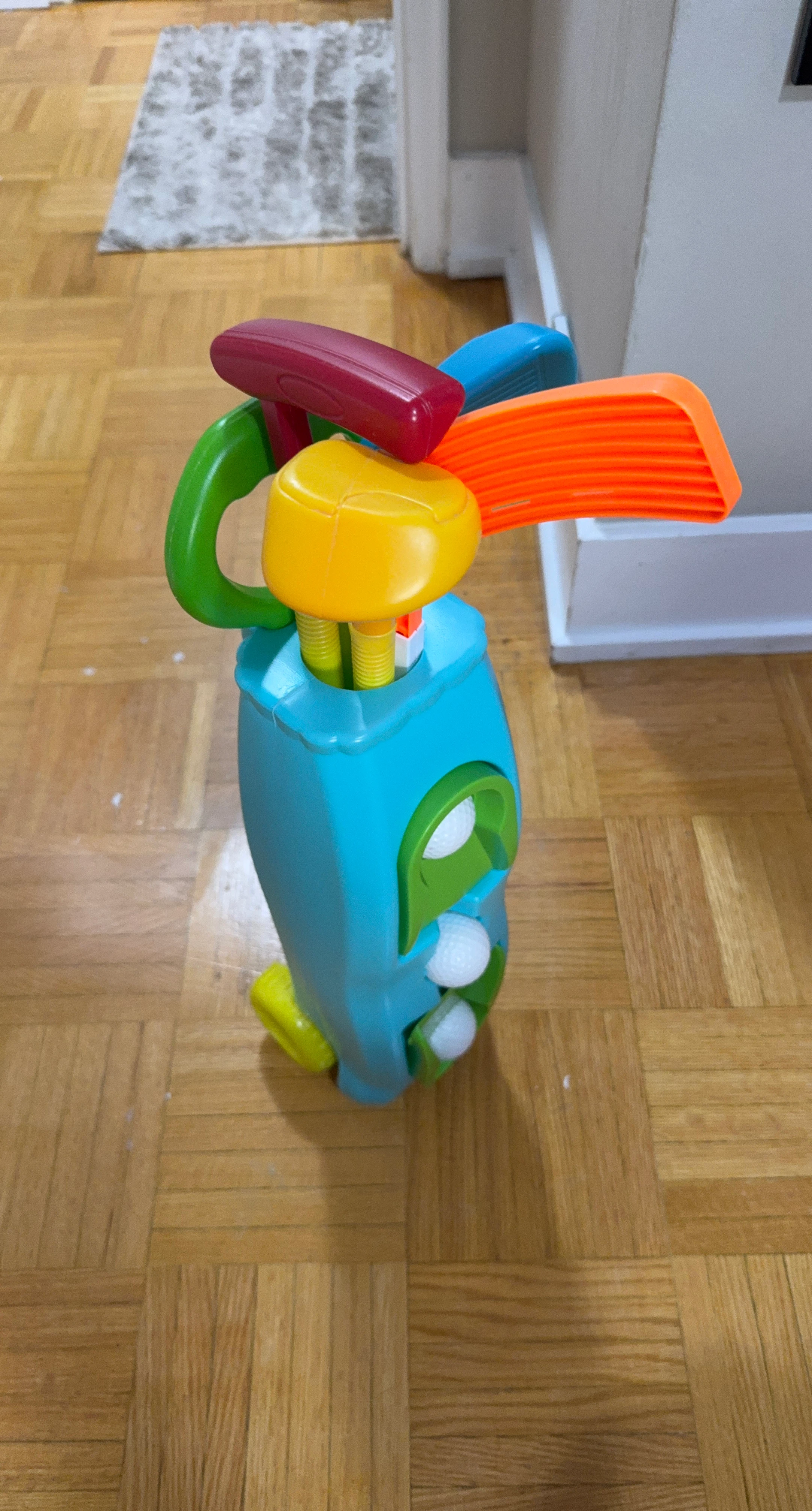 Kids Toy Golf Set with Caddy and Balls