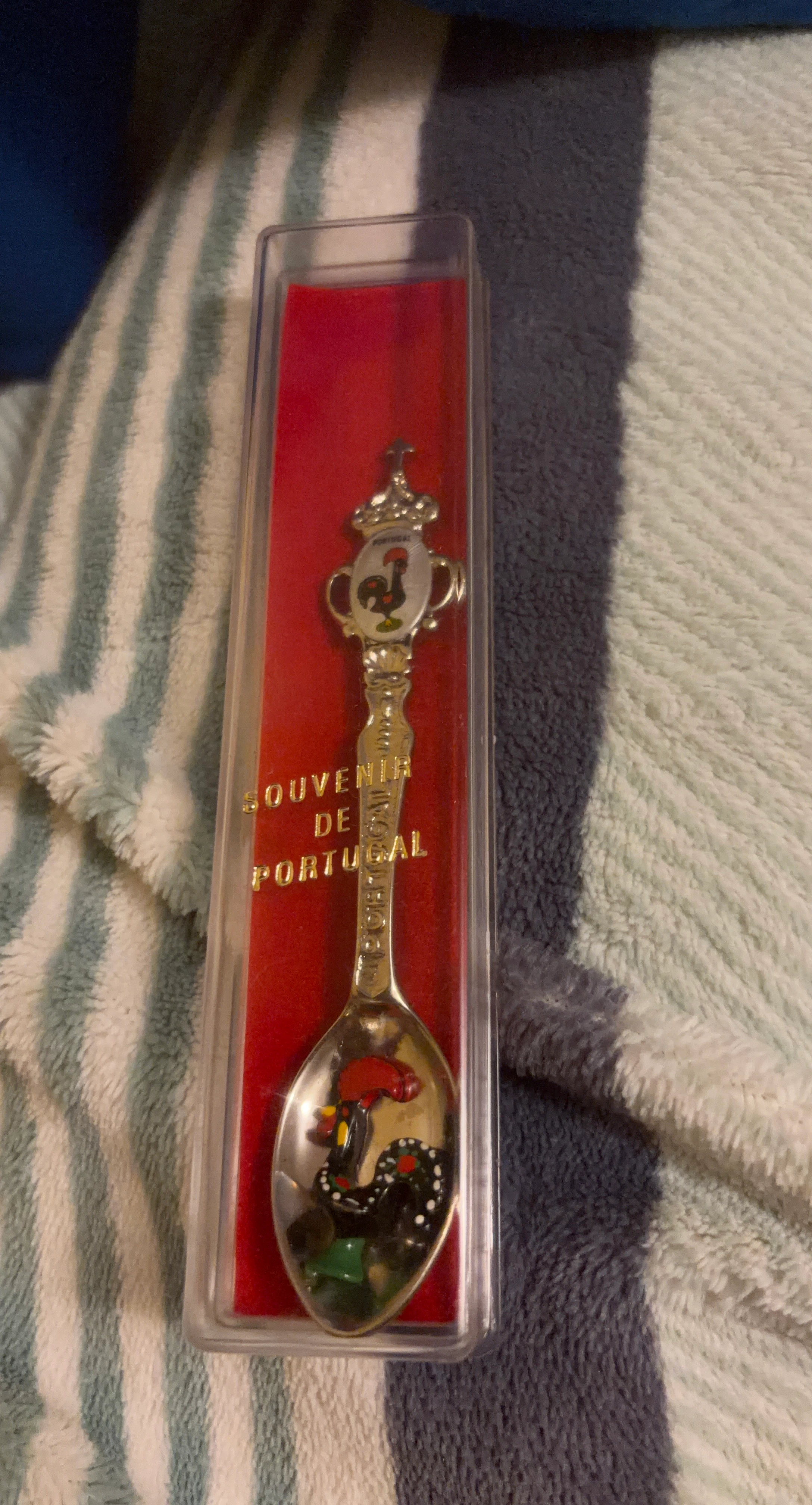 Portugal Rooster Souvenir Spoon