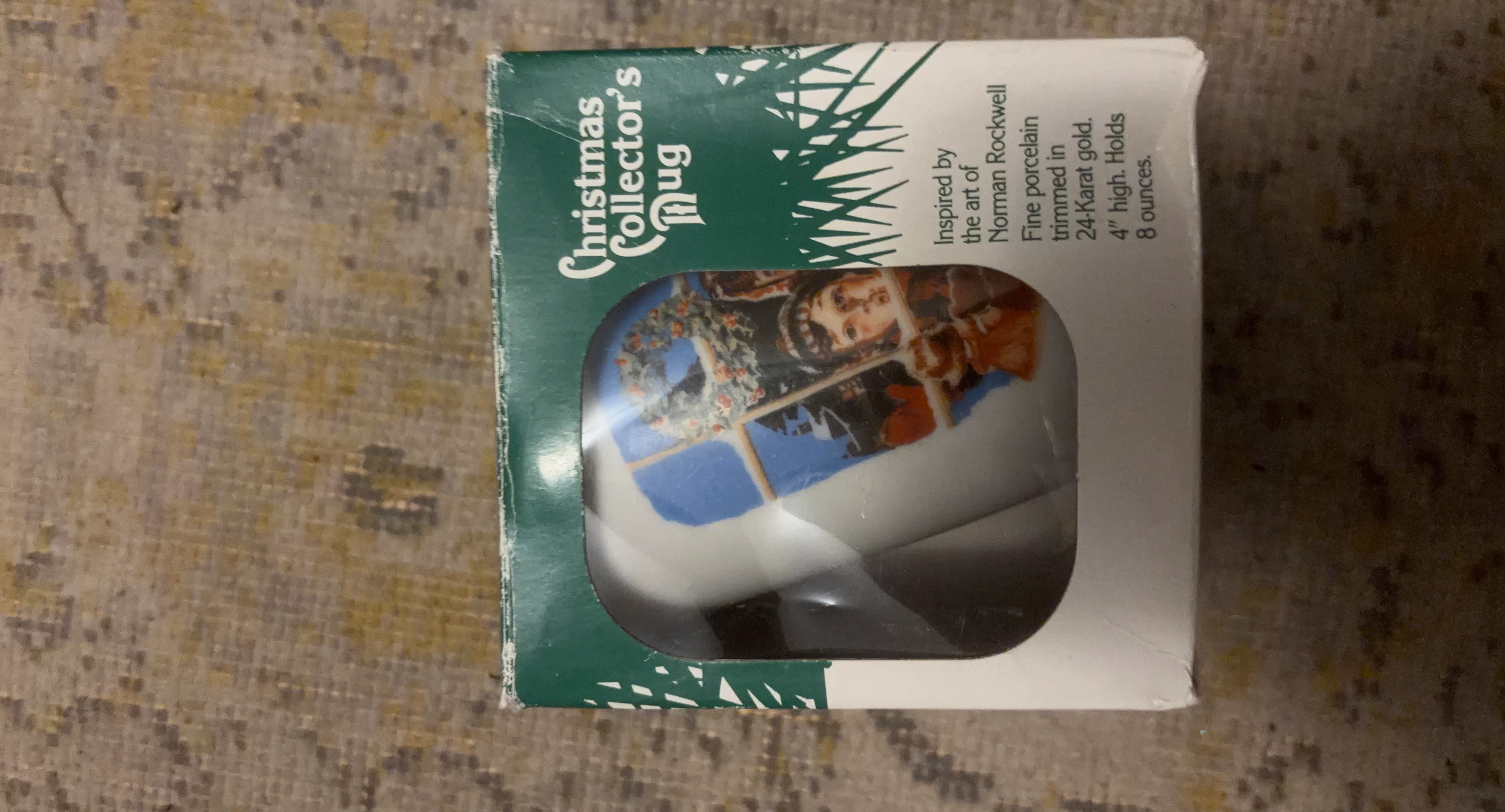 Norman Rockwell Christmas Collector's Mug