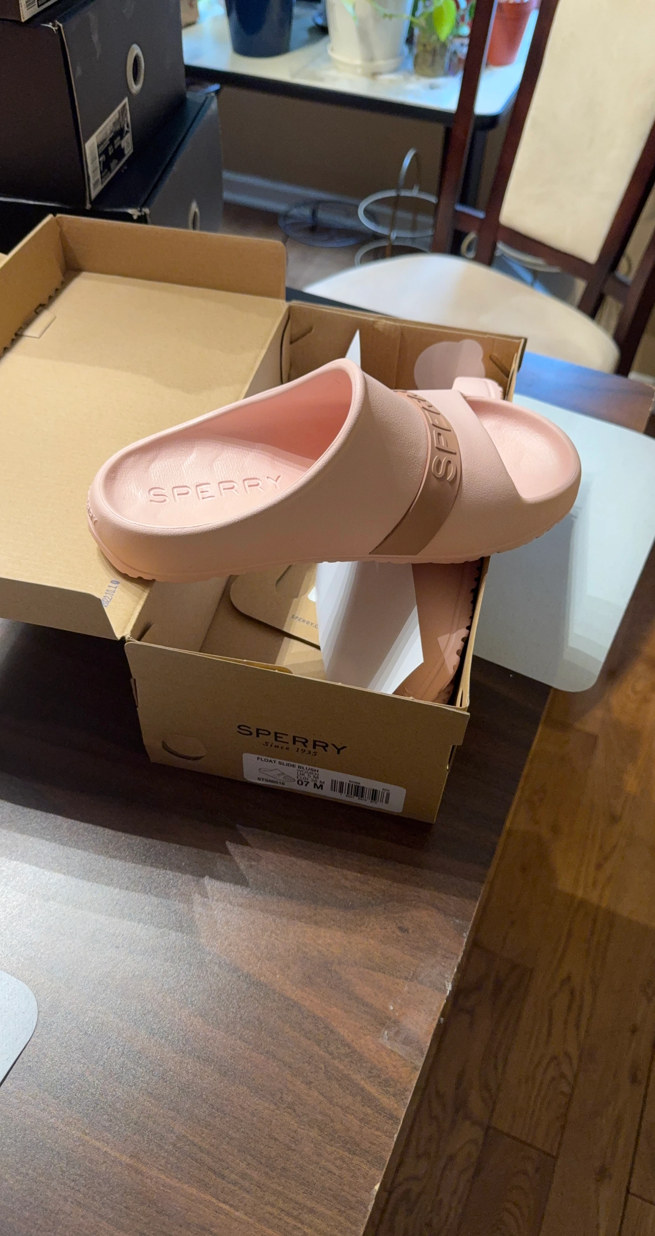 Sperry Women's Float Slide Blush Sandals Size 7M