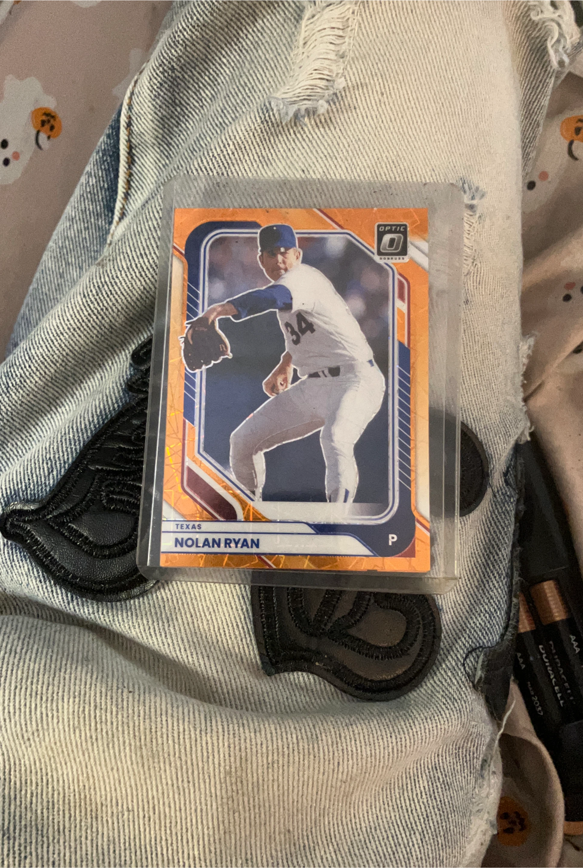 Panini Donruss Optic Nolan Ryan Baseball Card