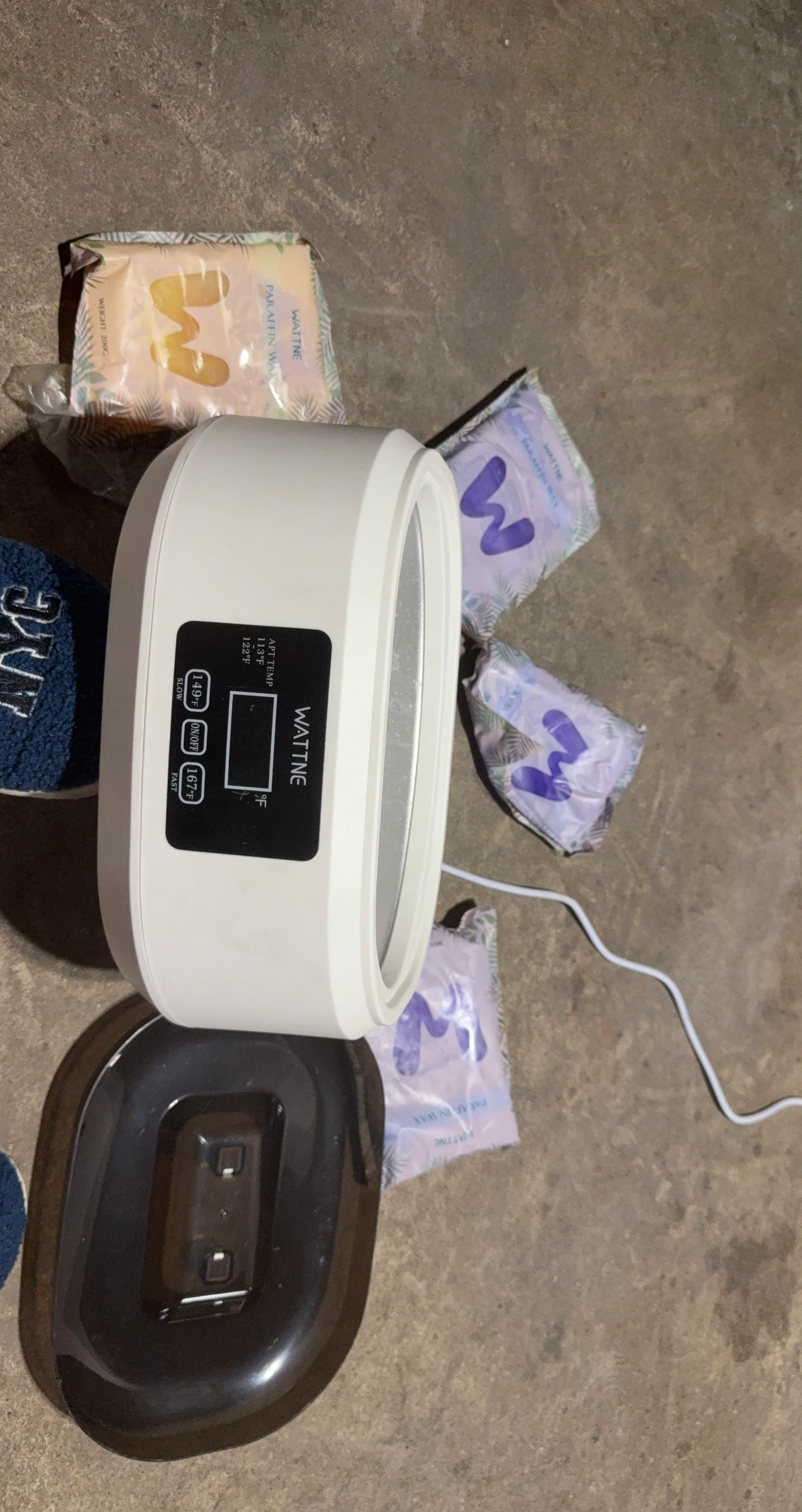 Wattne Paraffin Wax Heater with 200g Wax Packs