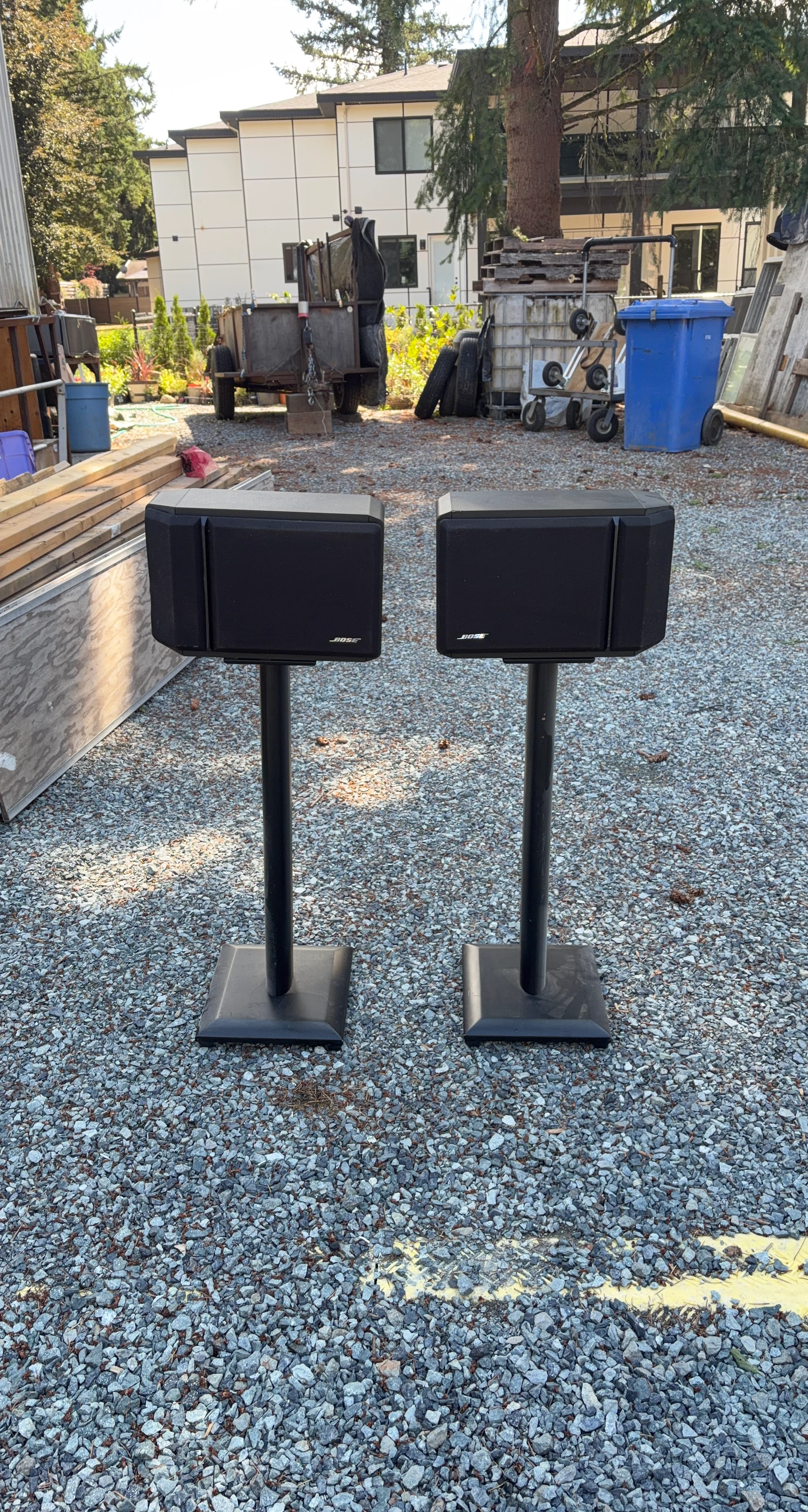 Bose Speakers with Stands