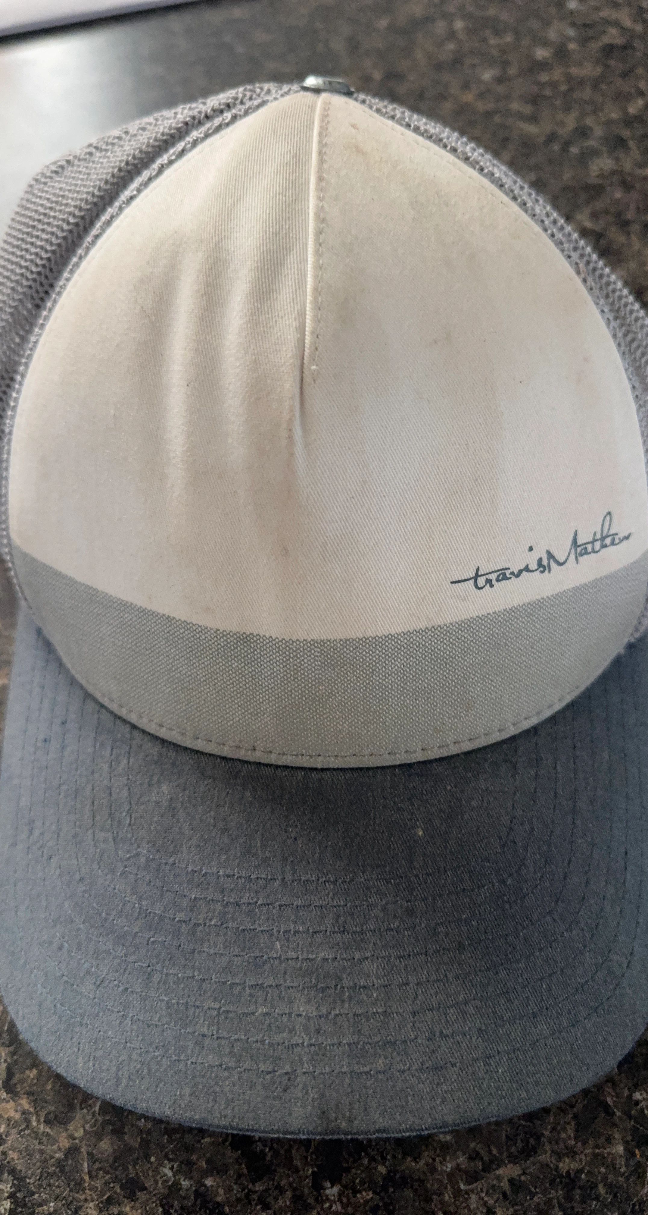 TravisMathew Hat - Gray/White