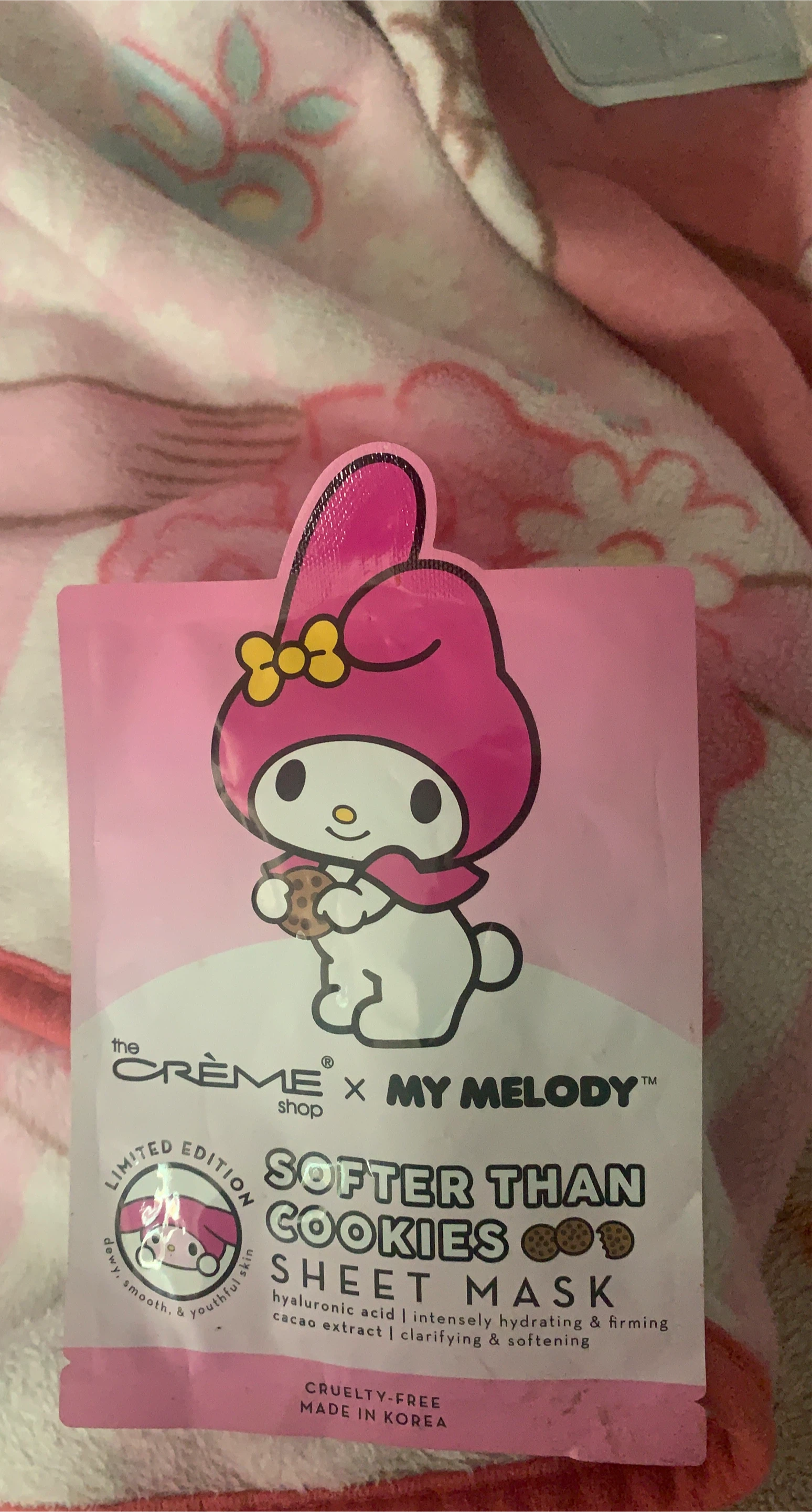 The Crème Shop x My Melody Softer Than Cookies Sheet Mask