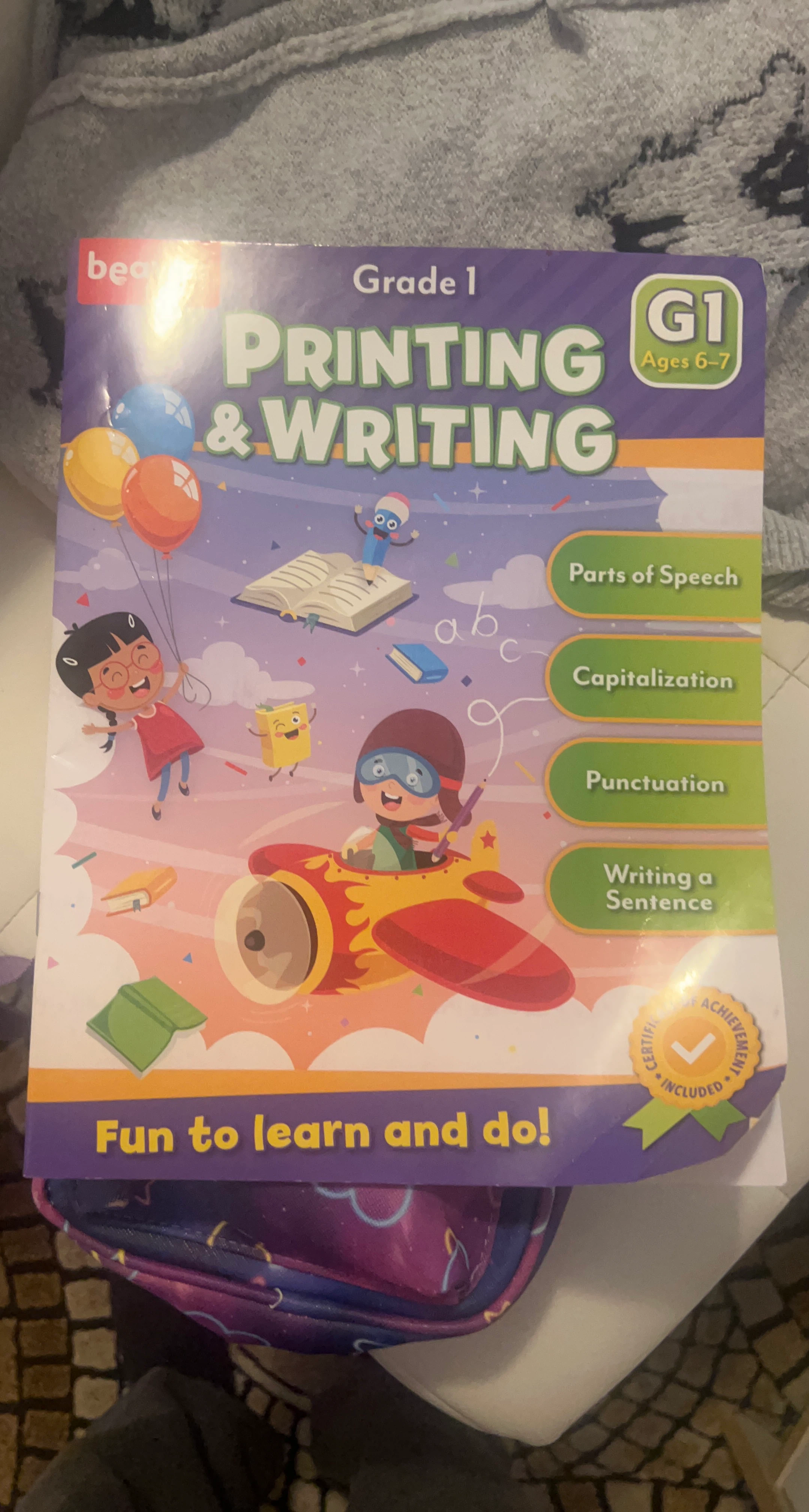 Grade 1 Printing & Writing Workbook