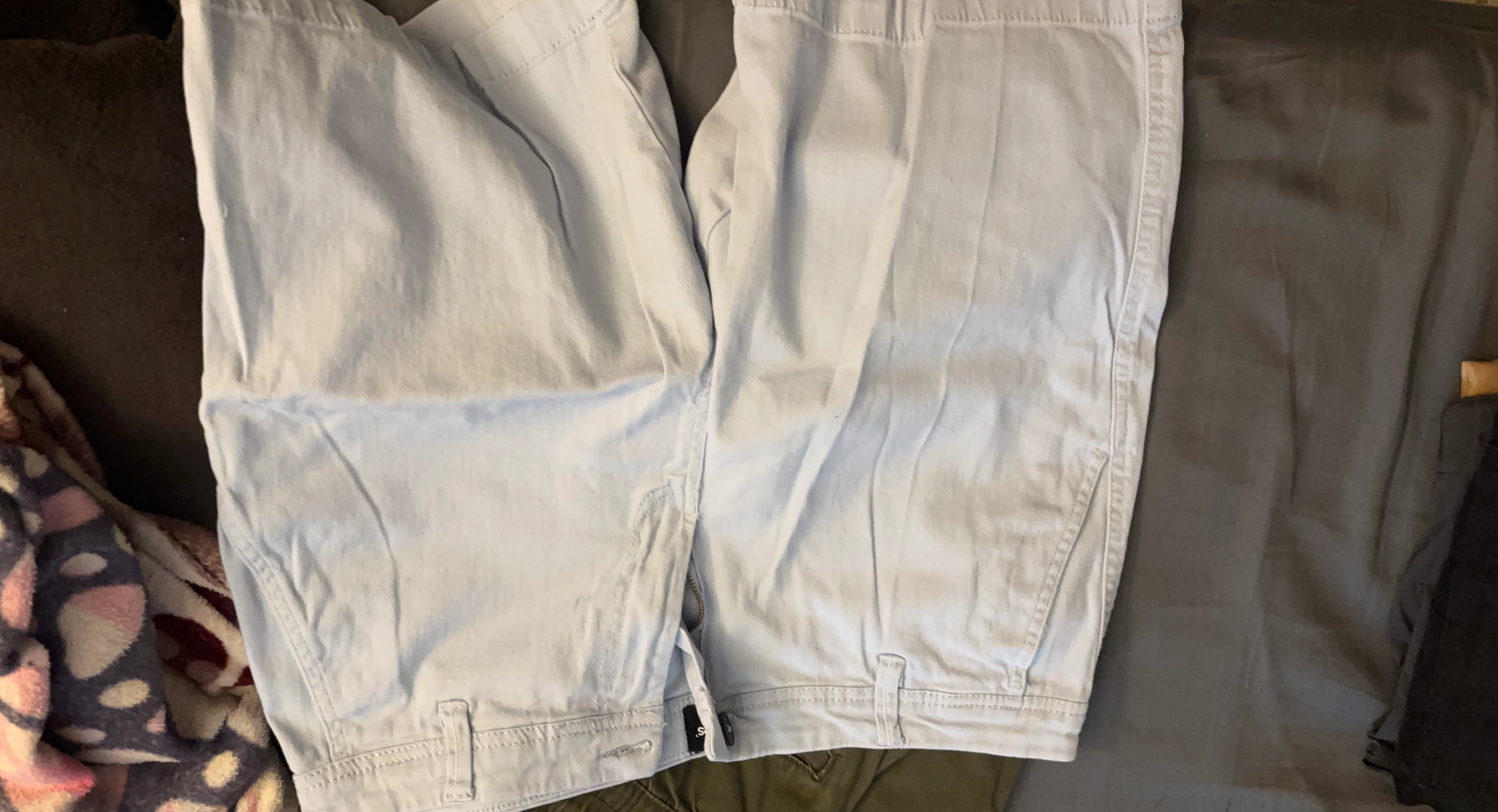 Light Blue Chino Shorts