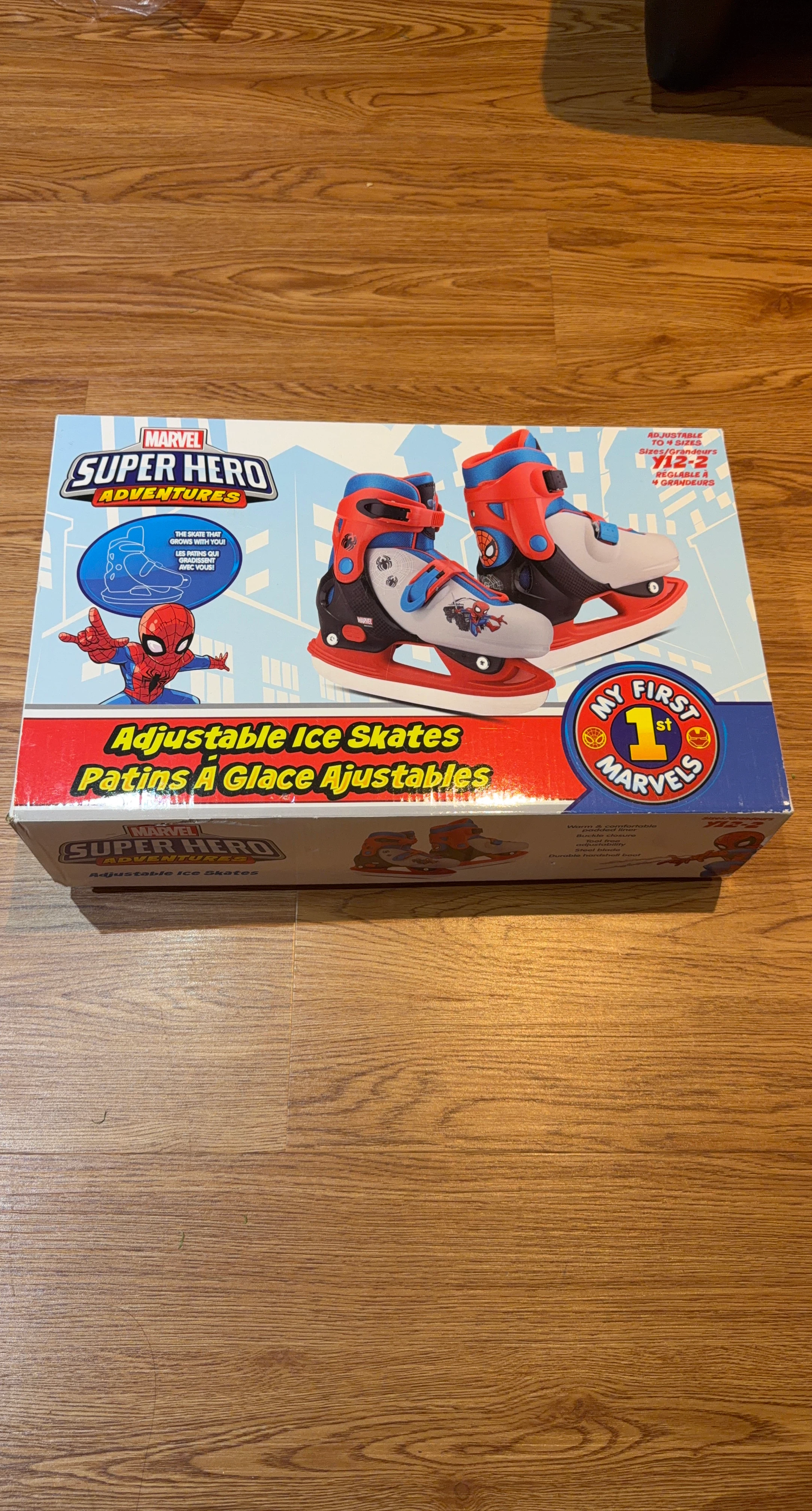 Marvel Super Hero Adventures Adjustable Ice Skates