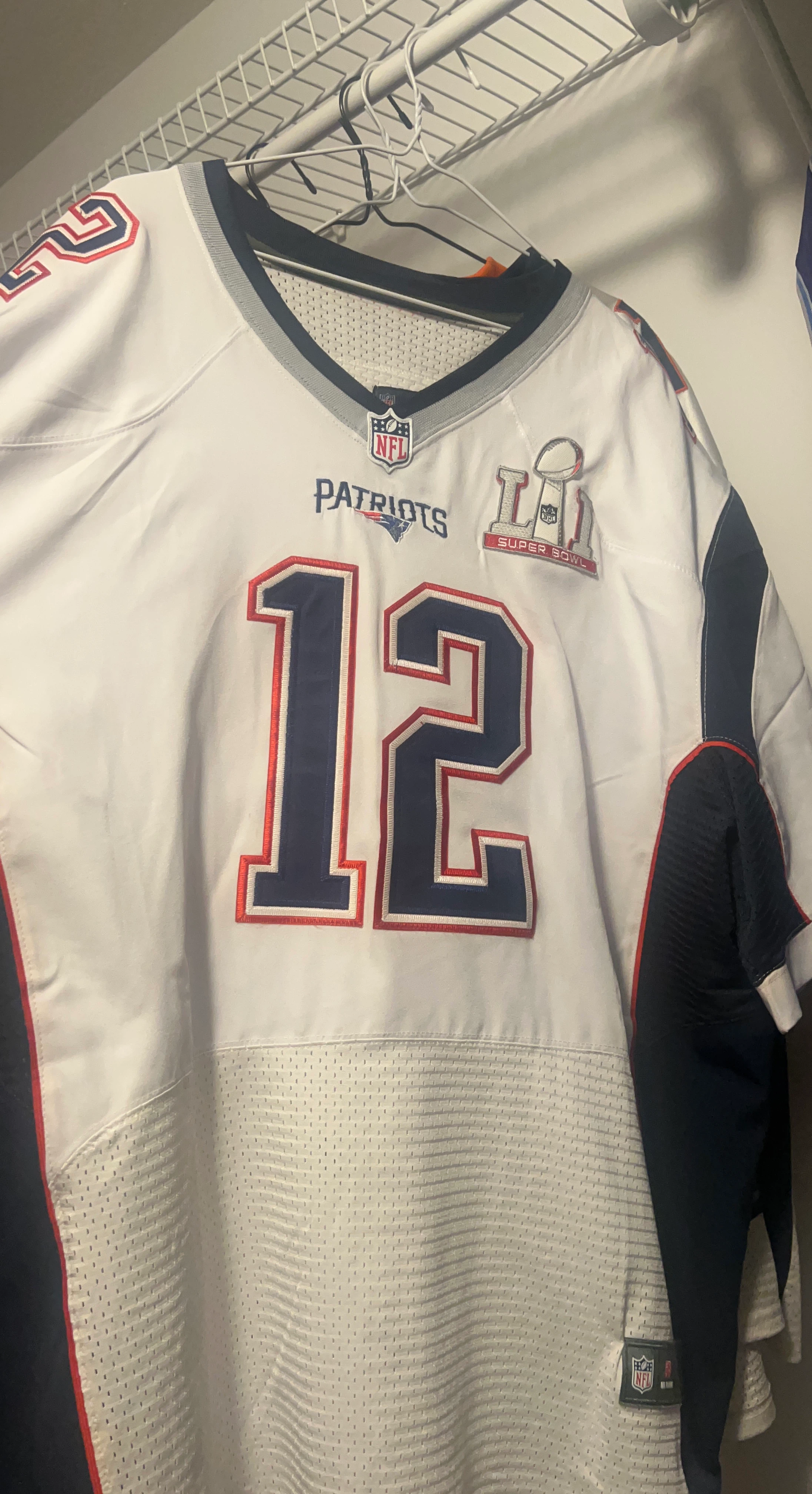 New England Patriots Tom Brady Super Bowl LI Jersey