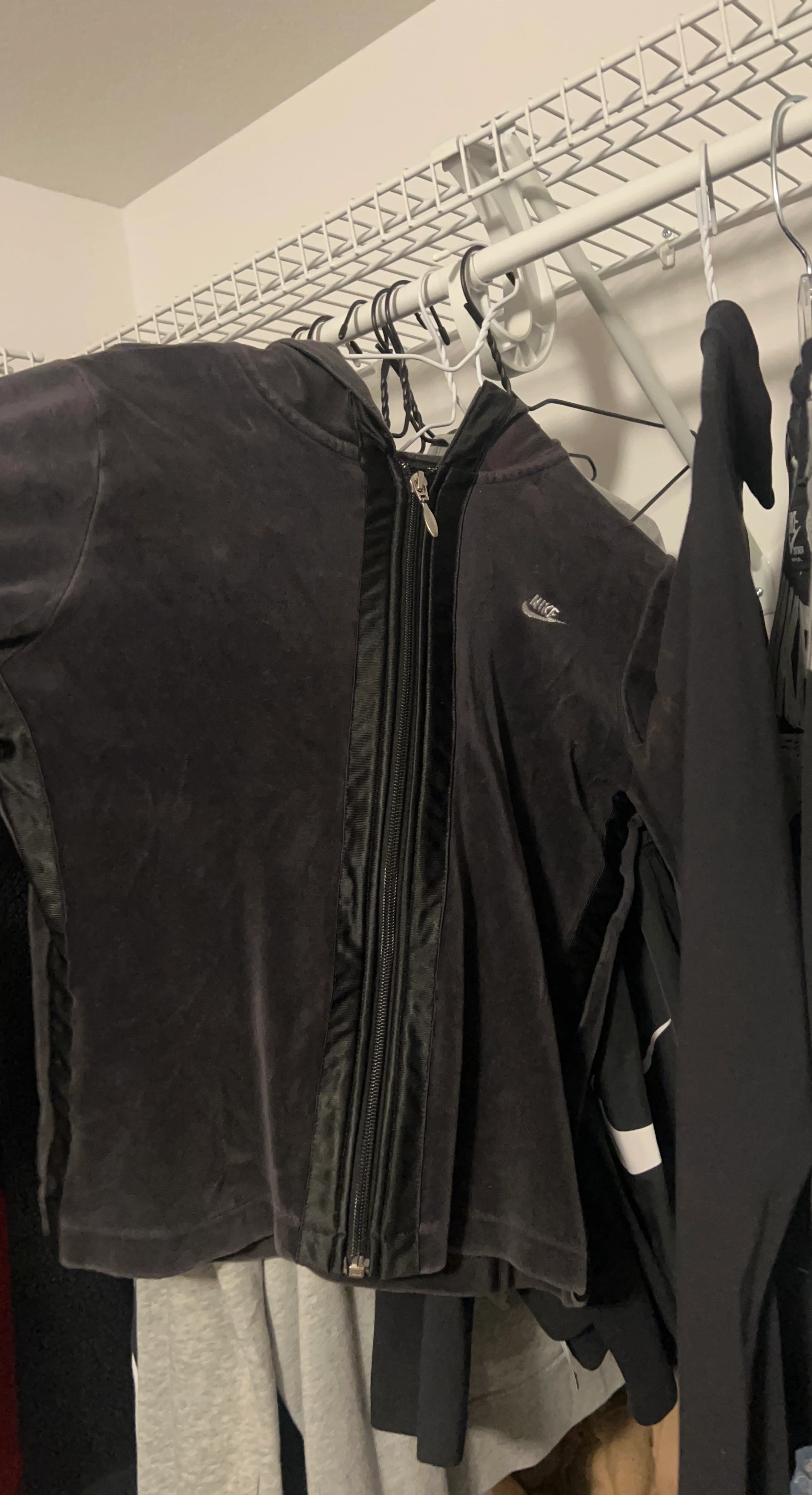 Nike Velour Zip-Up Jacket