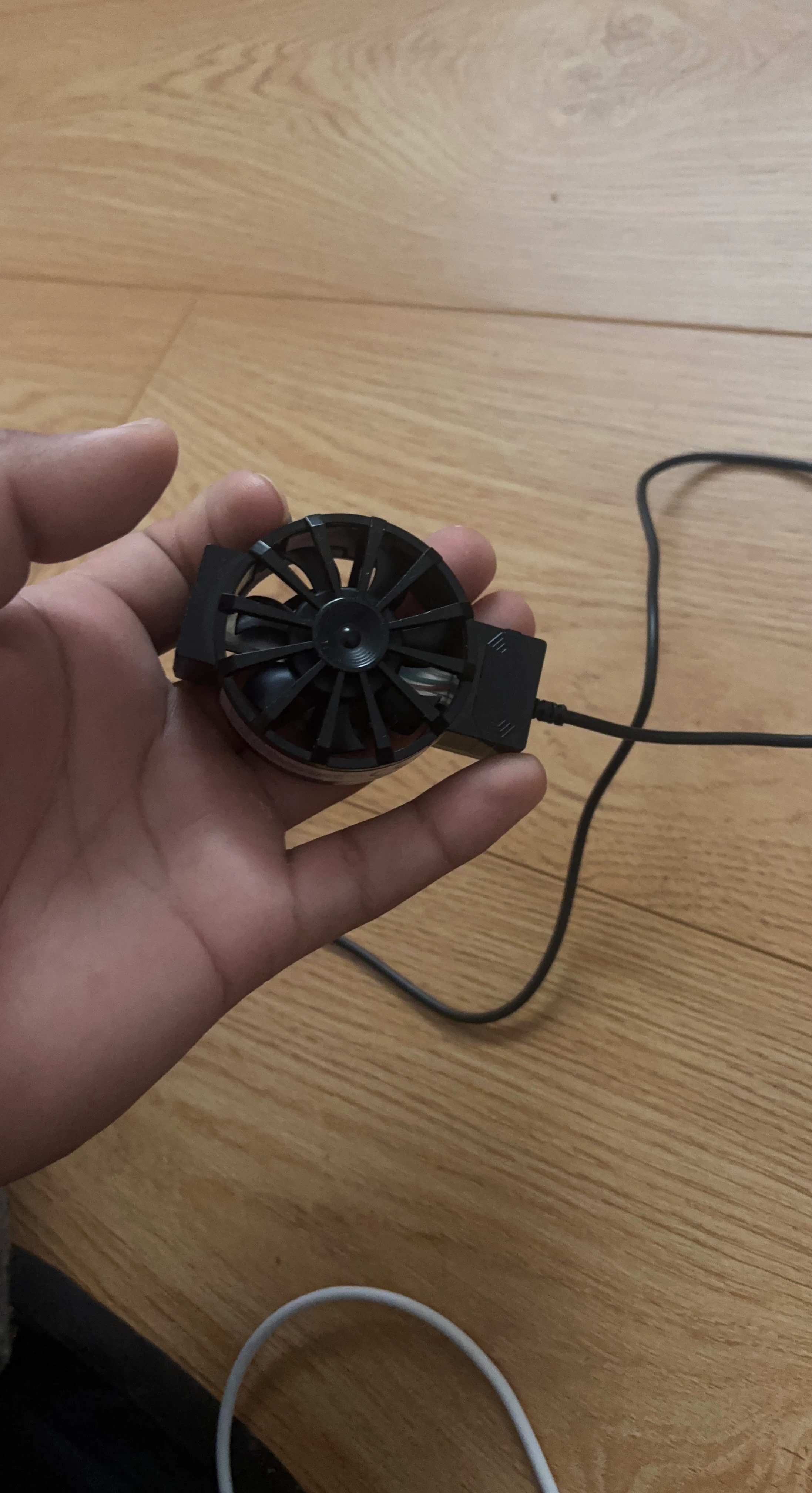 Black Phone Cooler Fan