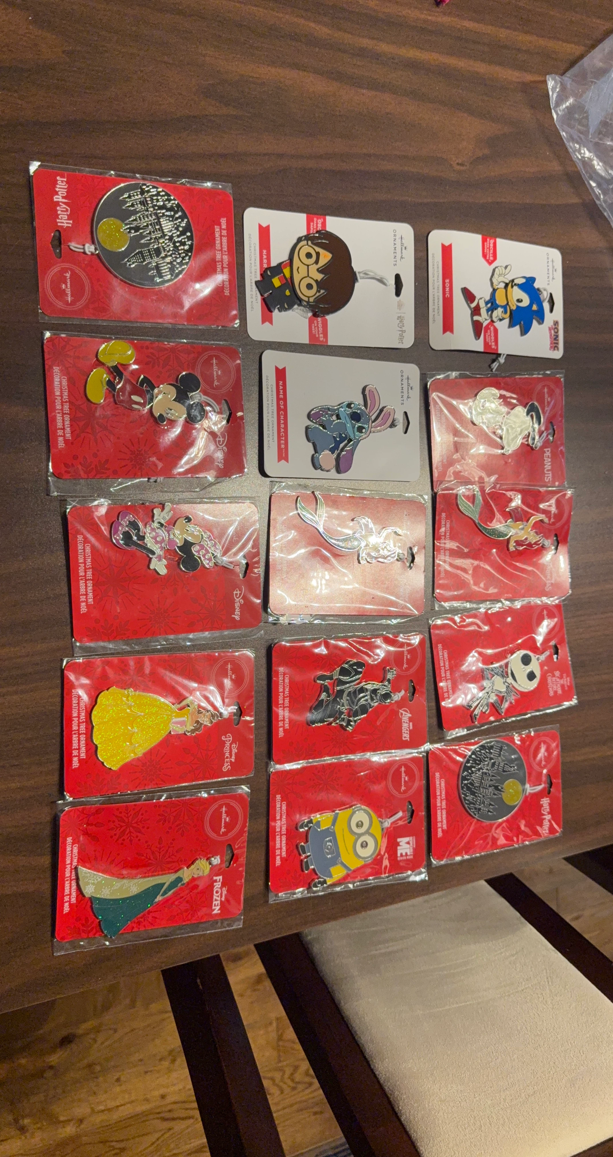 Christmas ornaments