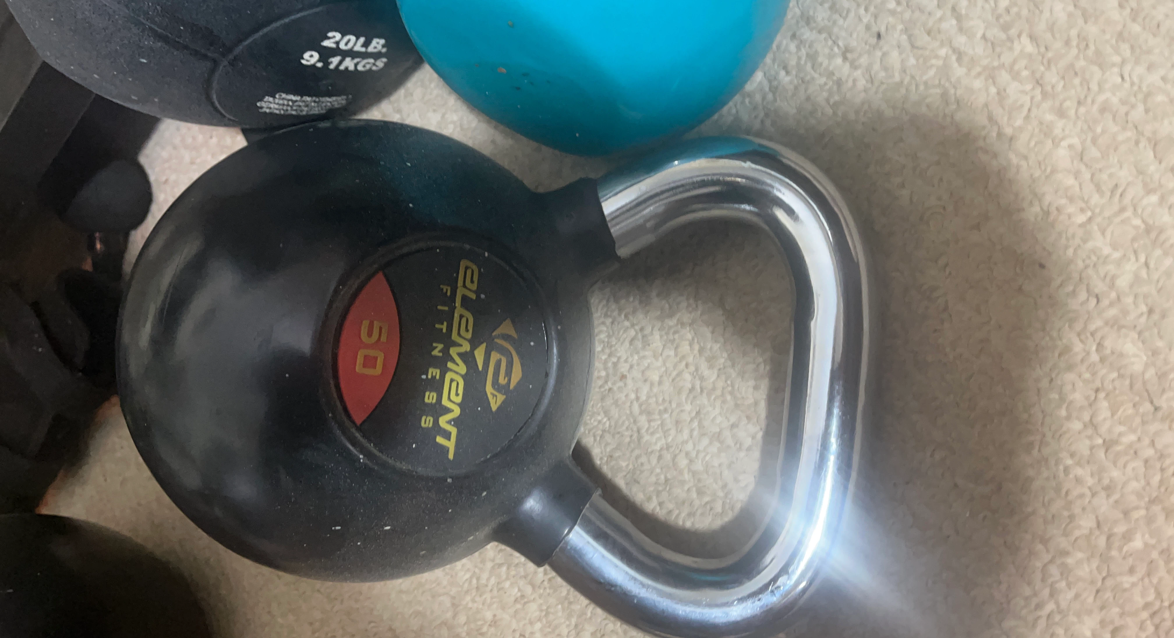 Element Fitness Kettlebell - 50lb