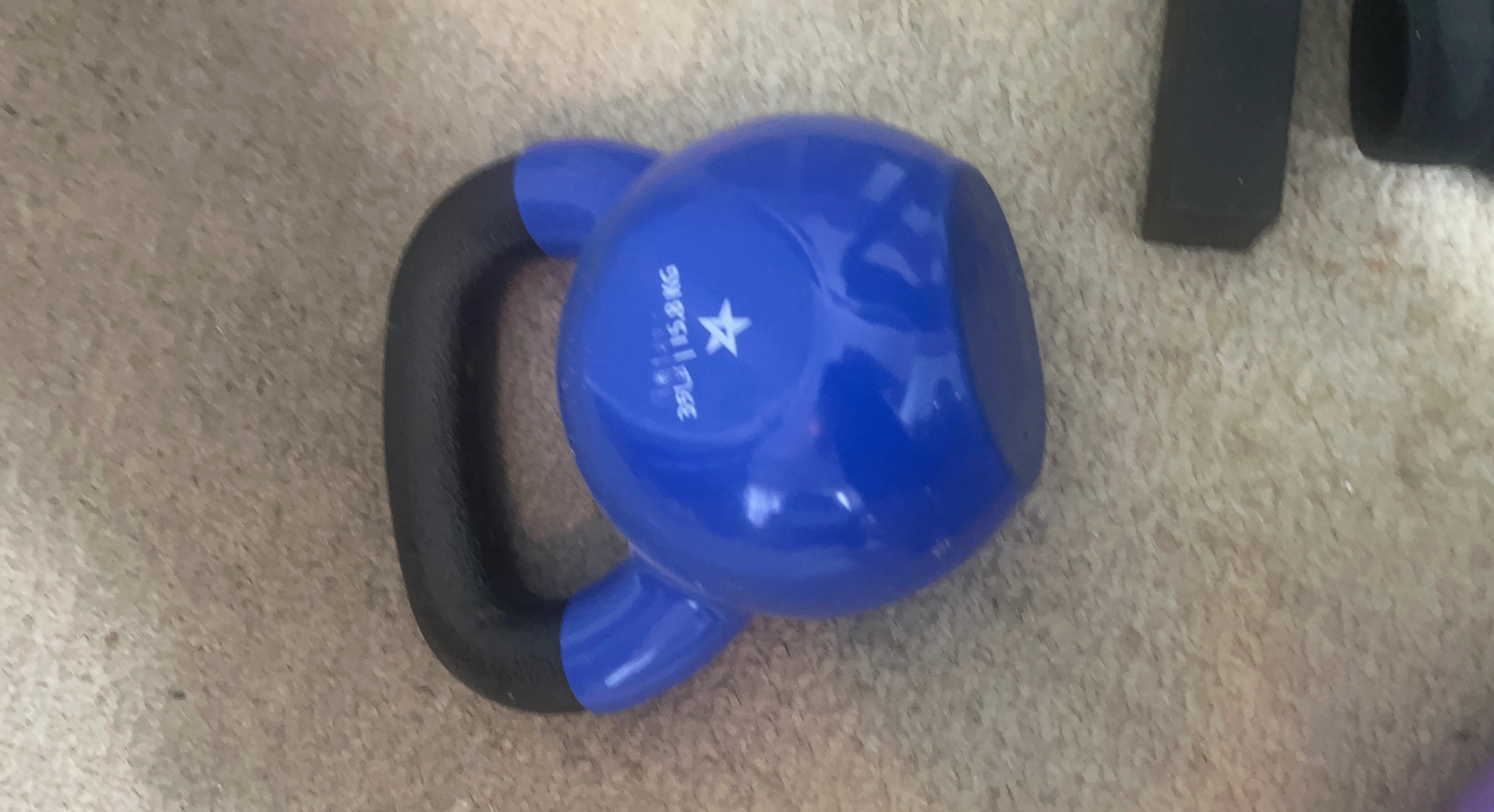 Blue Kettlebell 35 lb