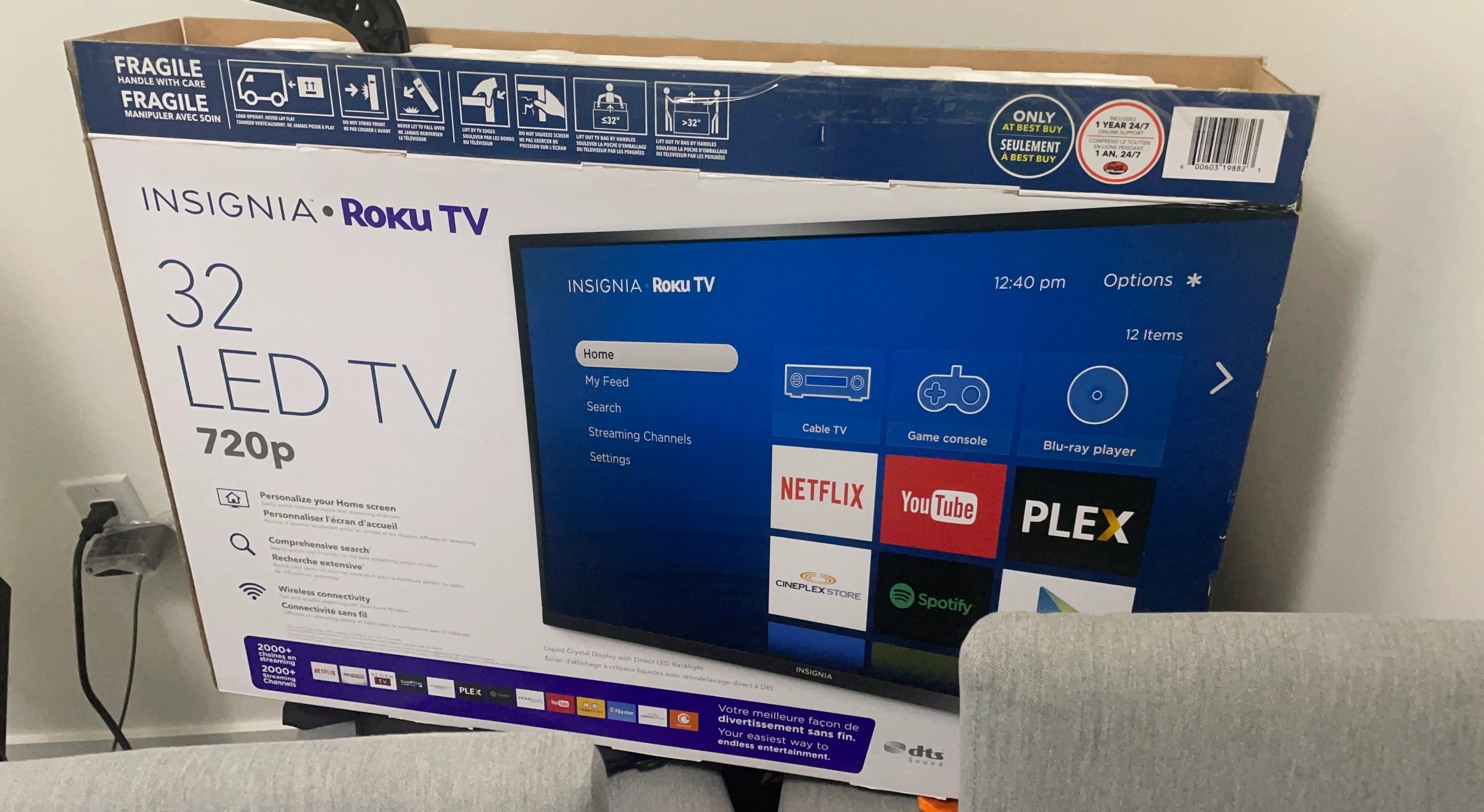 Insignia Roku TV 32" LED 720p