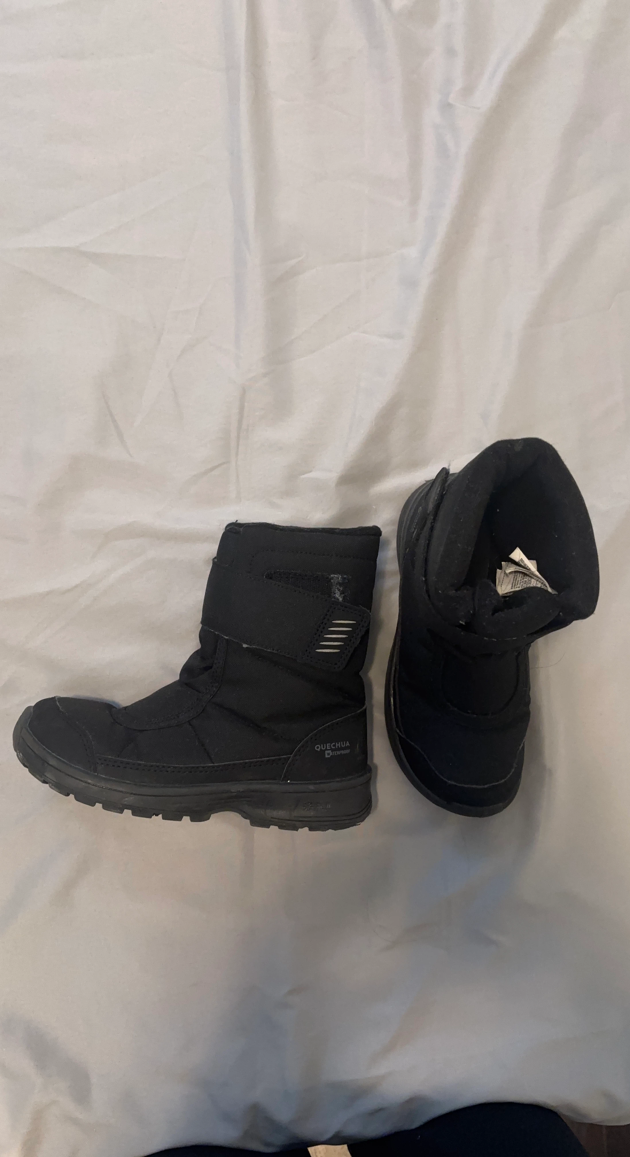 Quechua Black Winter Boots