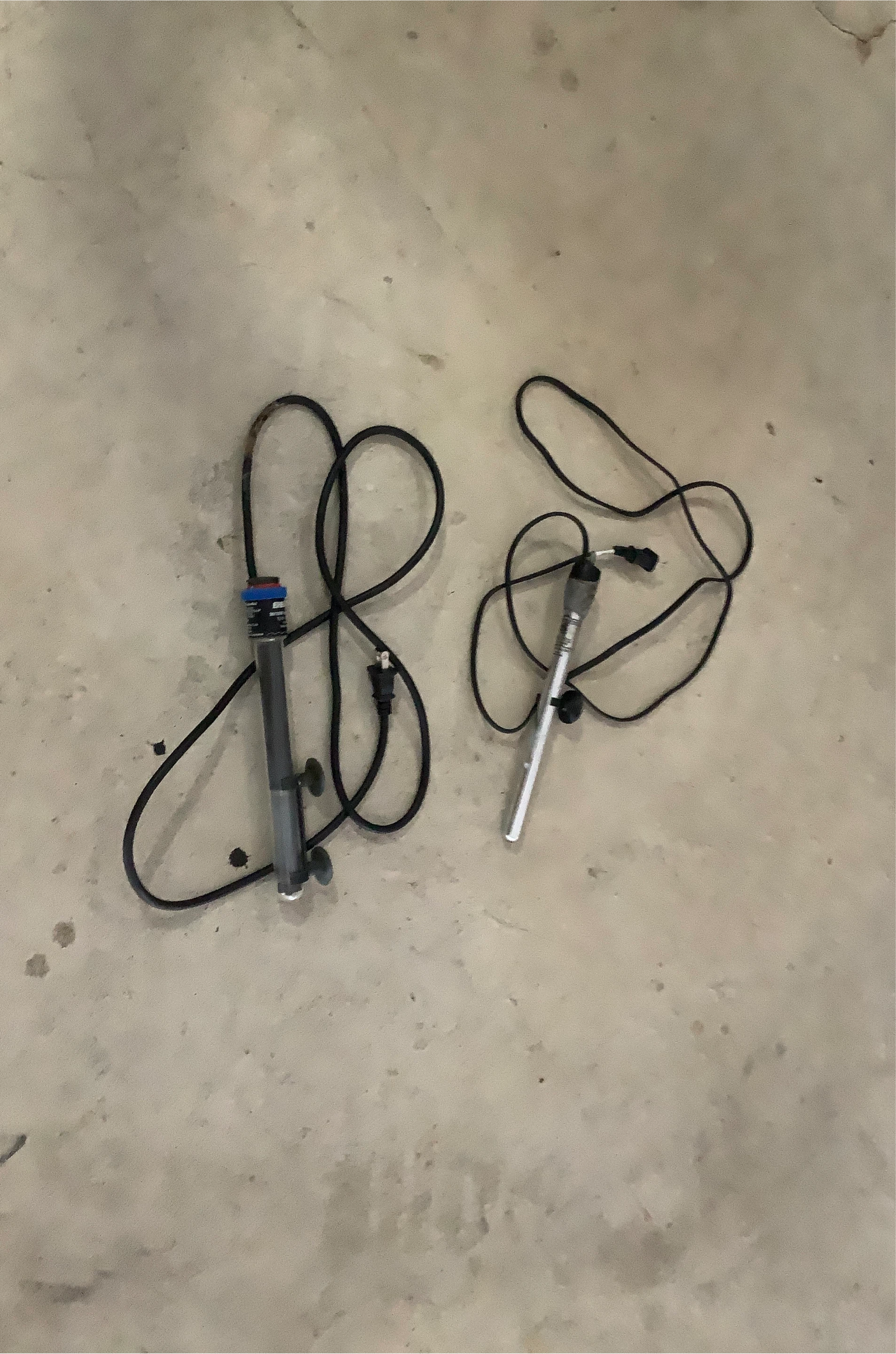 Two Aquarium Heaters