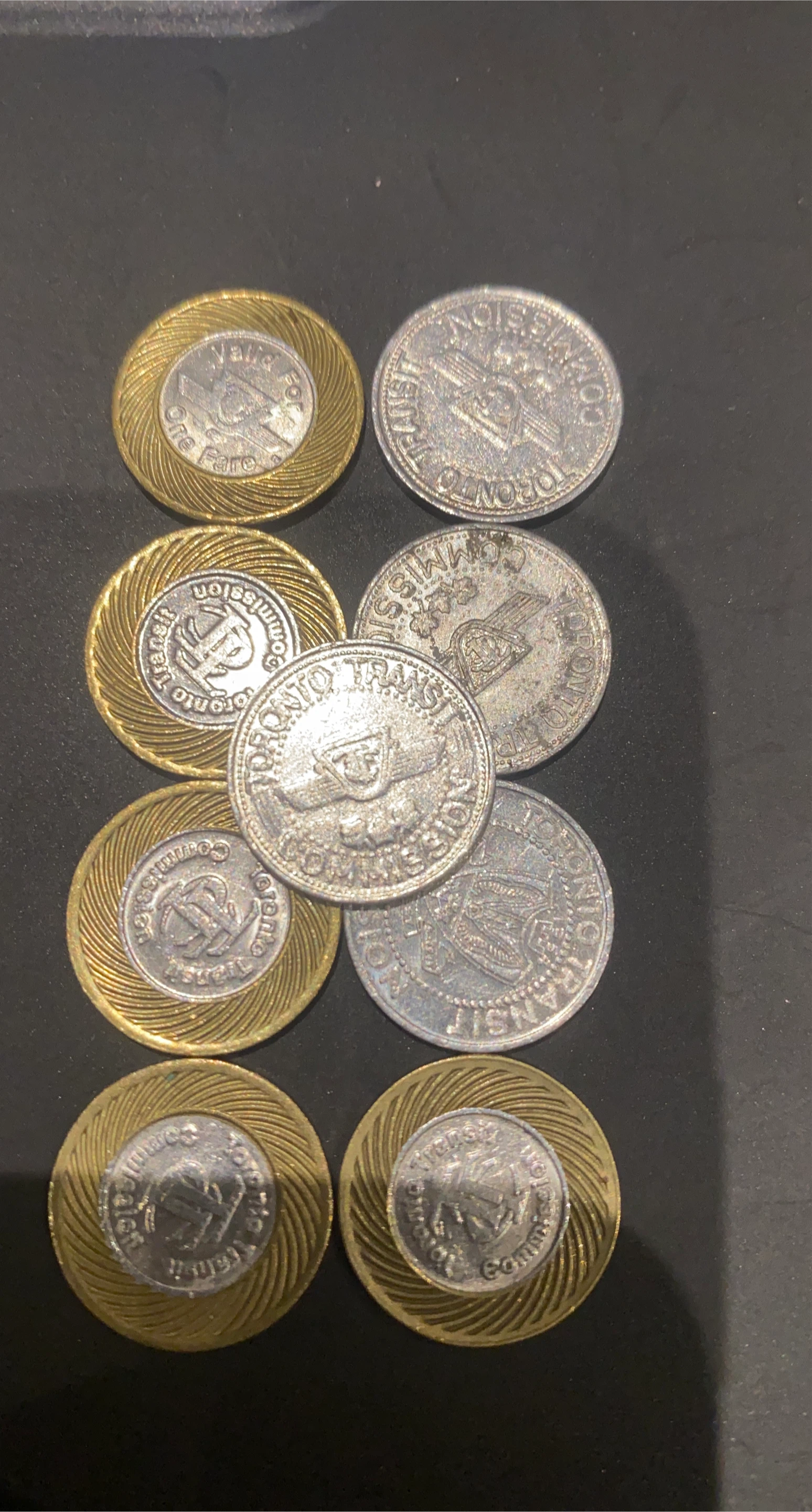 Toronto Transit Tokens