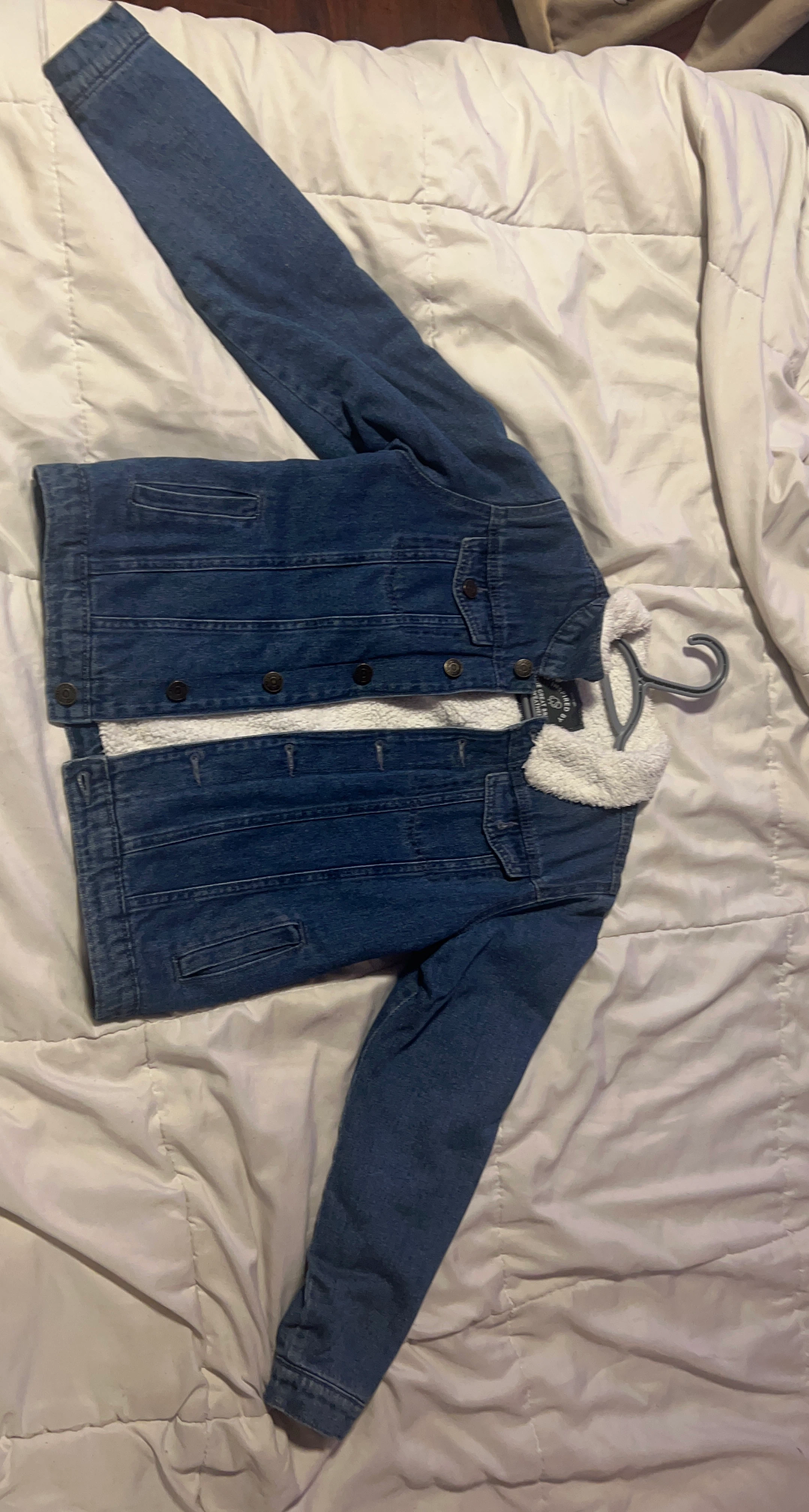 Sherpa Lined Denim Jacket