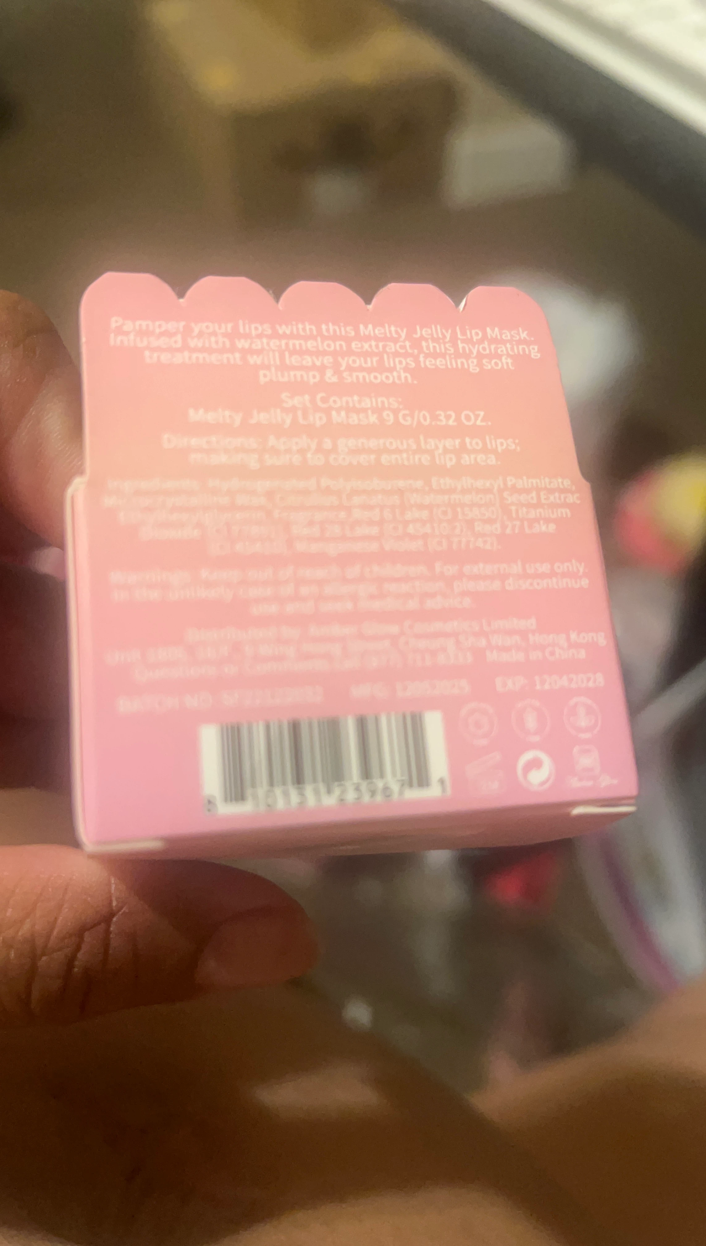 Melty Jelly Lip Mask - Watermelon Extract