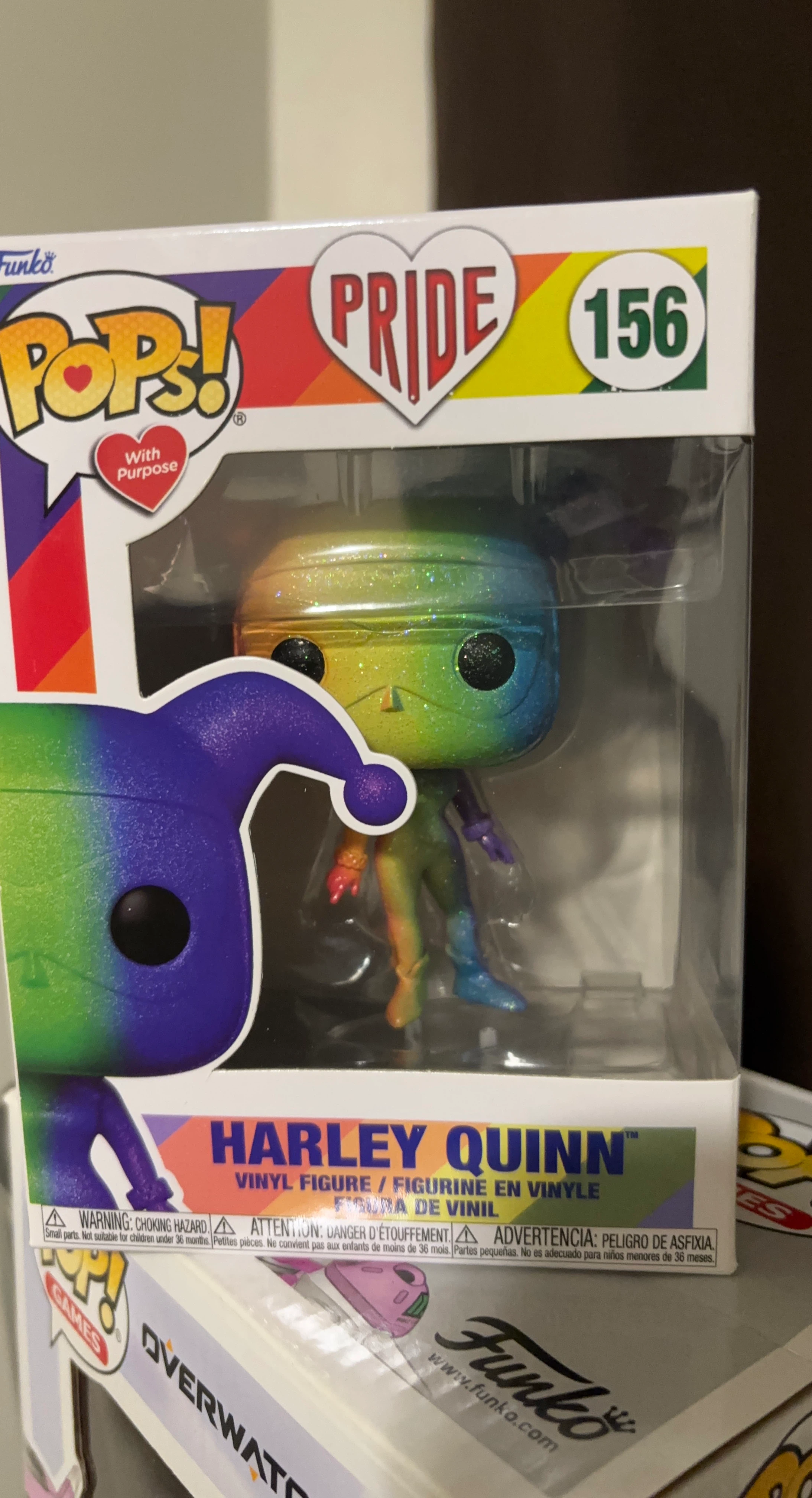 Funko Pop! Pride Harley Quinn Vinyl Figure #156