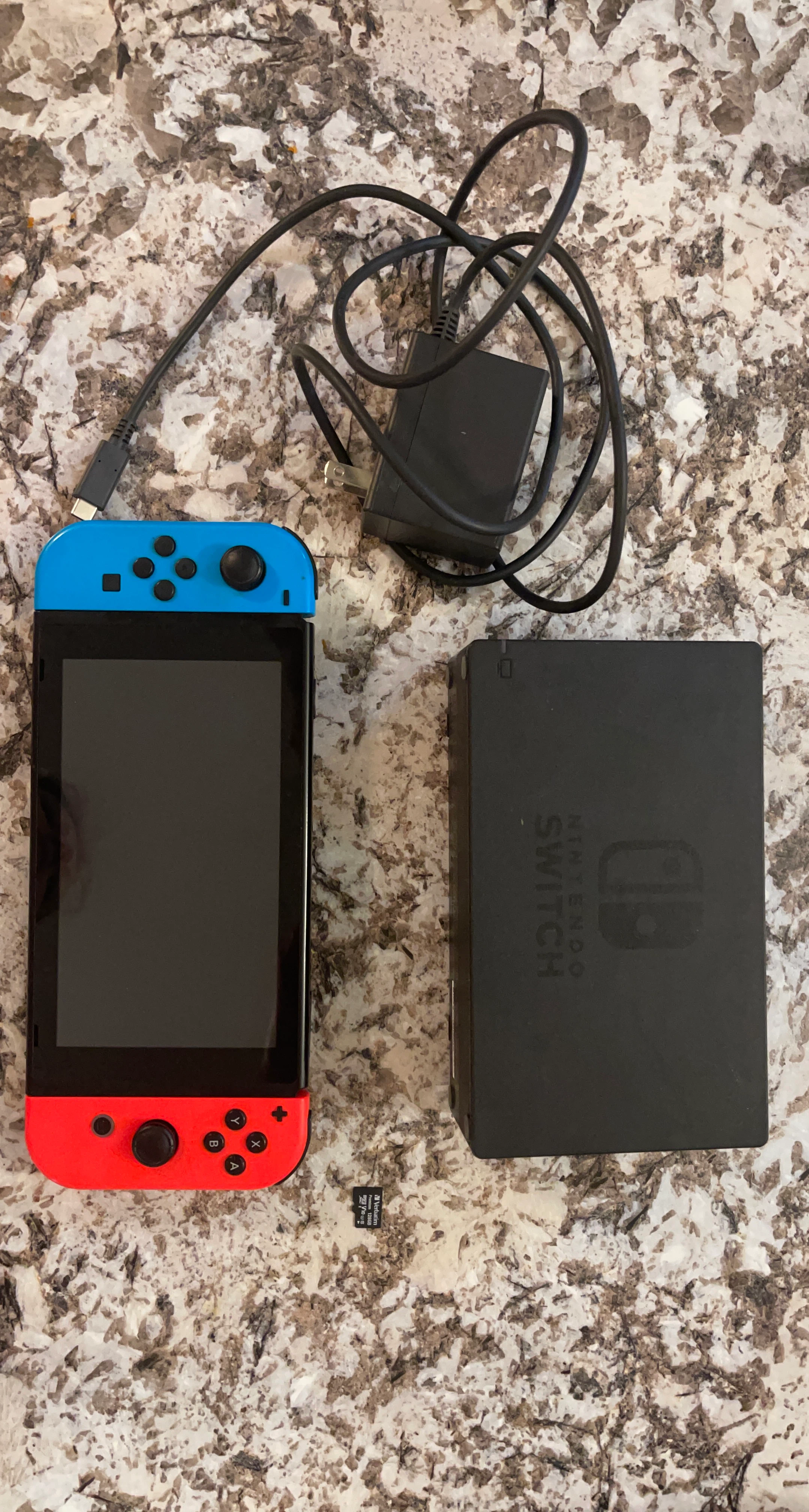 Nintendo Switch Console with Dock and Charger