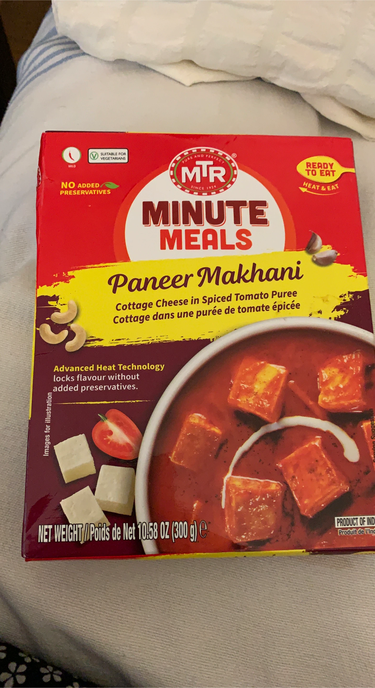 MTR Minute Meals Paneer Makhani 300g