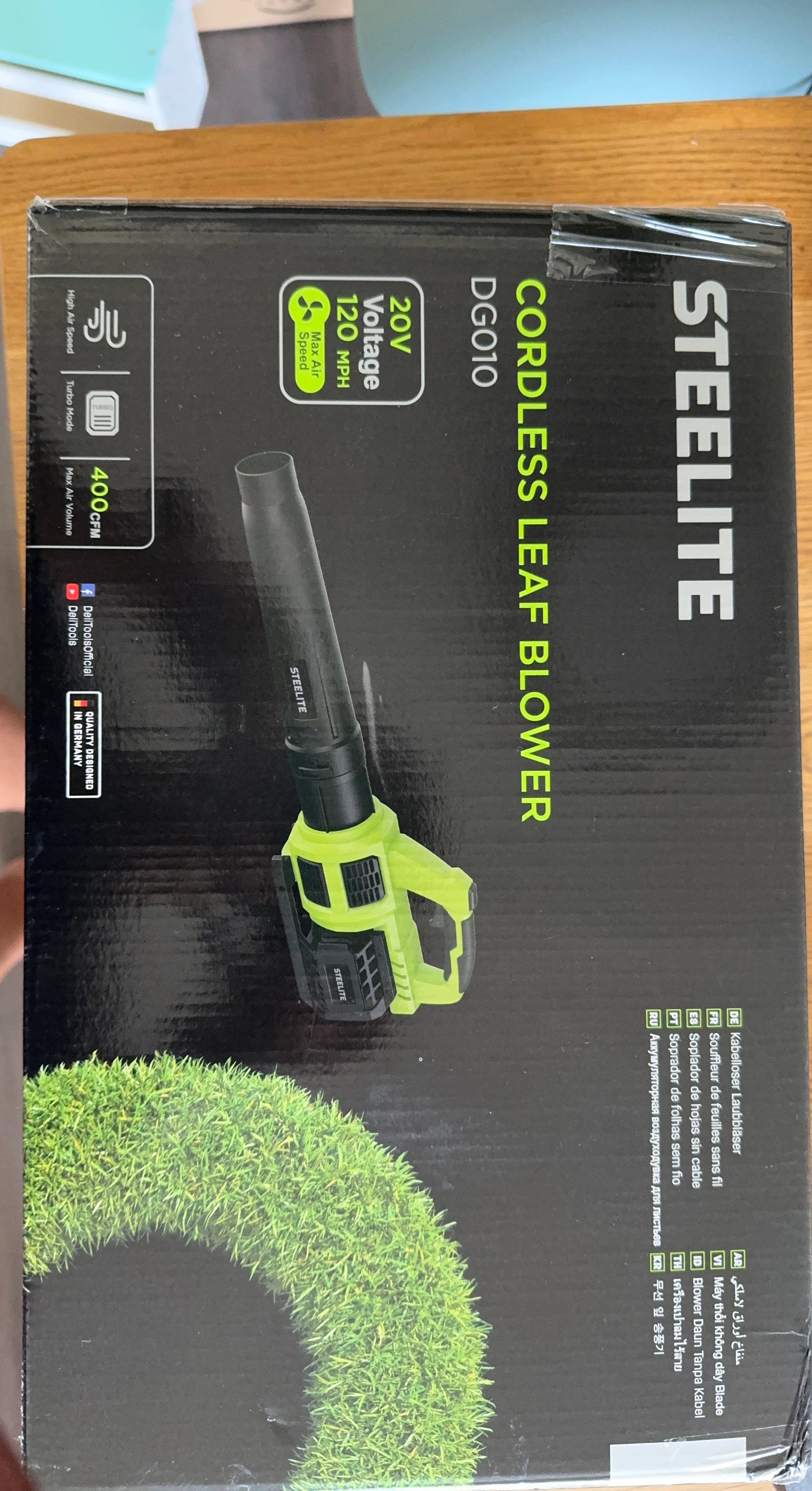 STEELITE DG010 Cordless Leaf Blower
