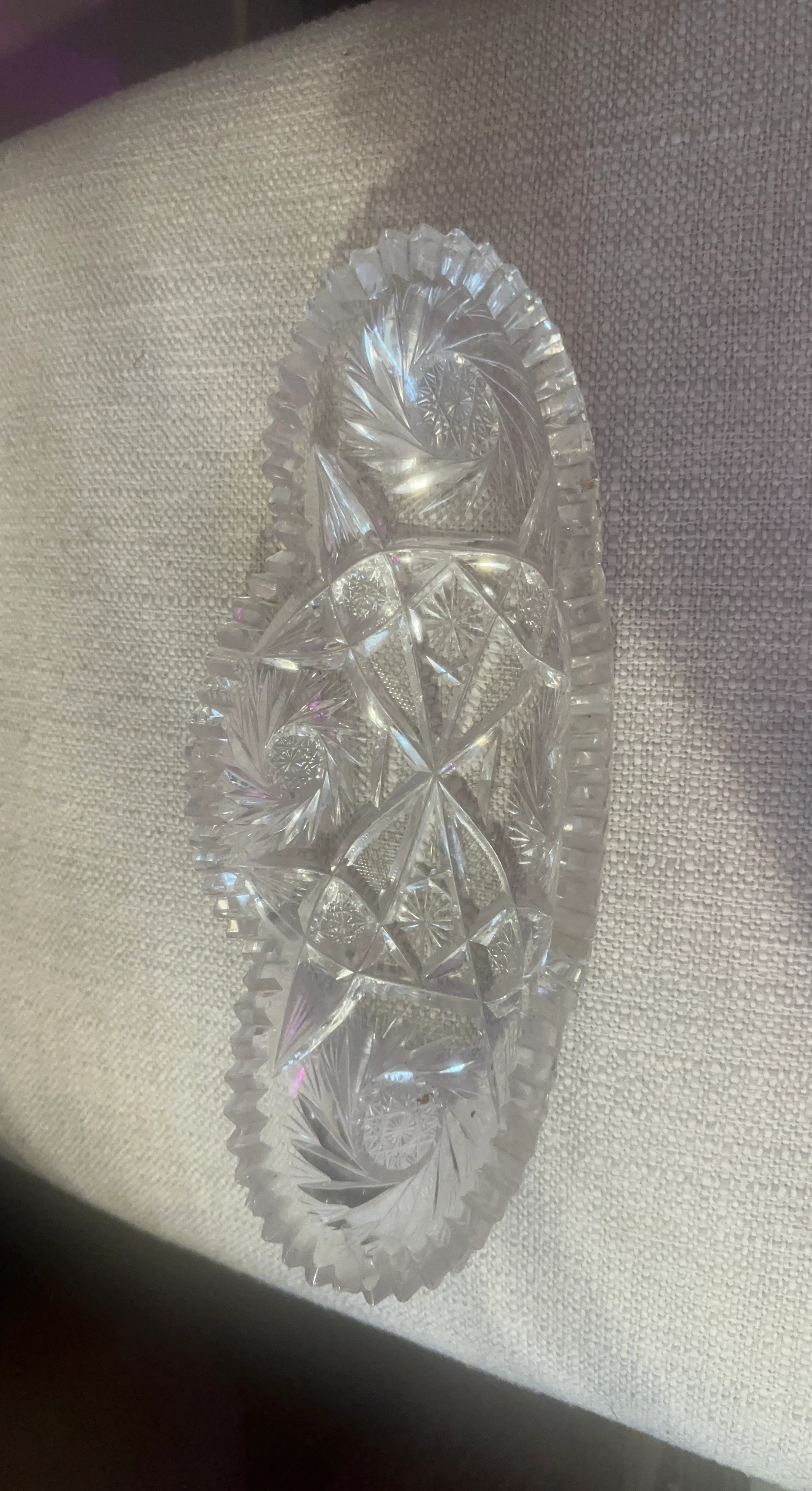 Crystal Serving Dish