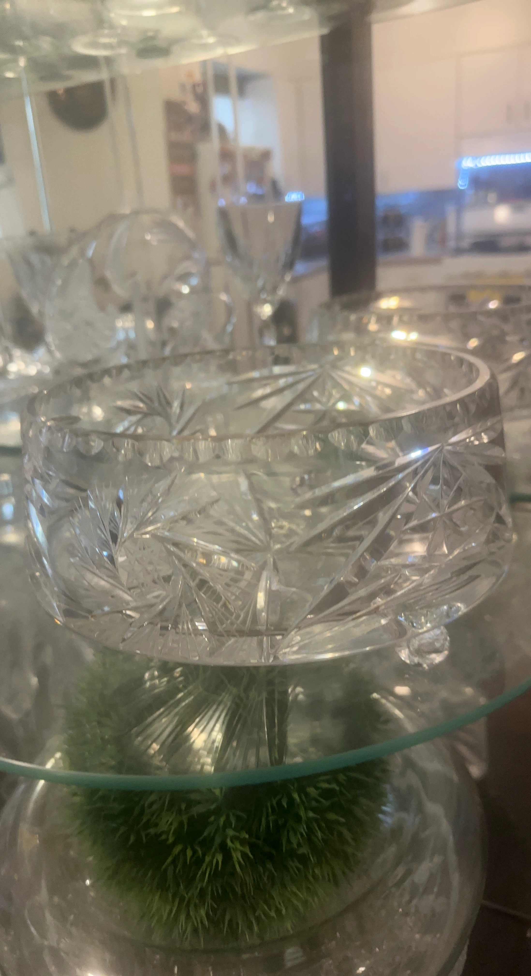 Cut Crystal Bowl
