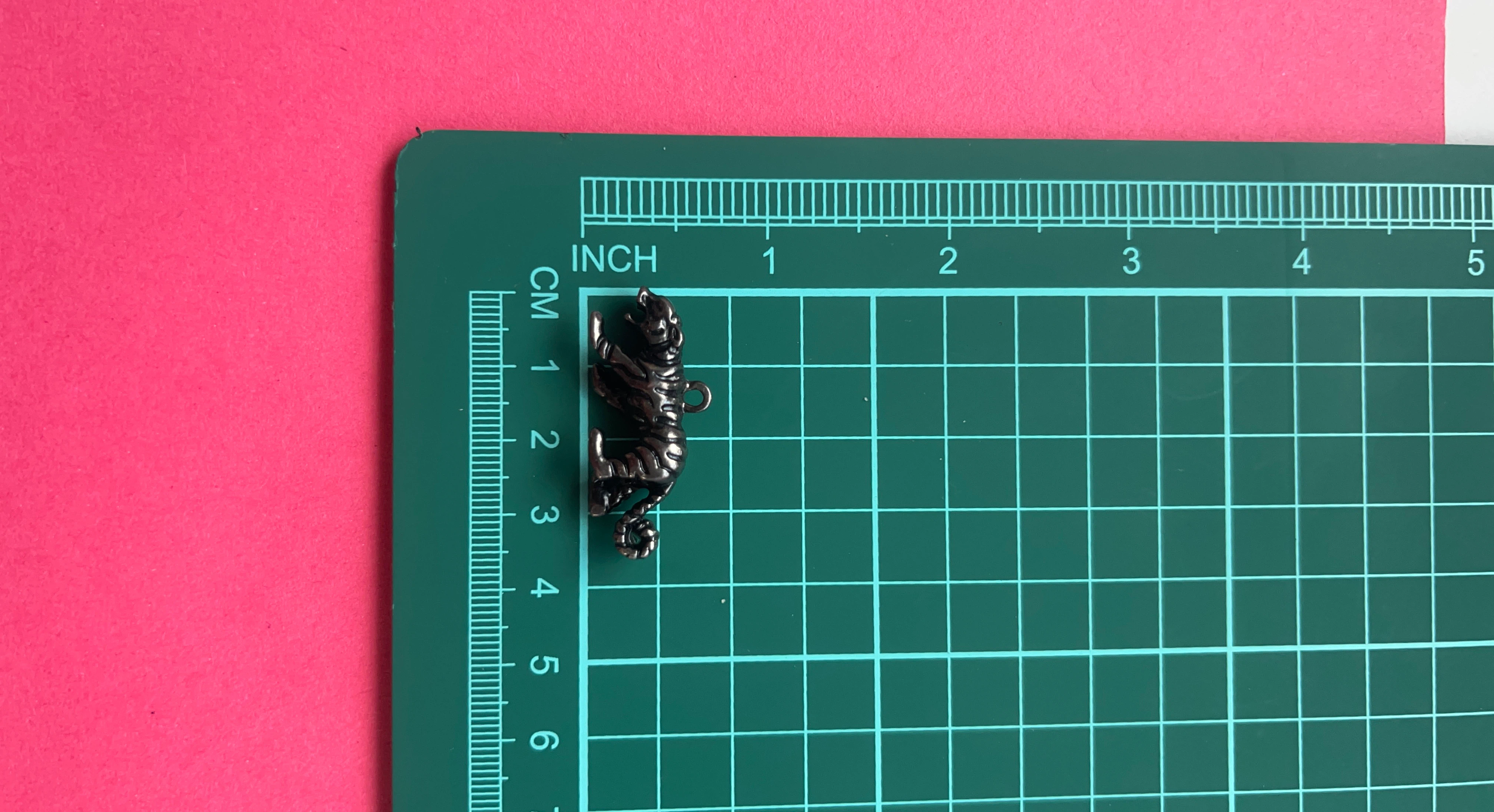 Metal tiger charm