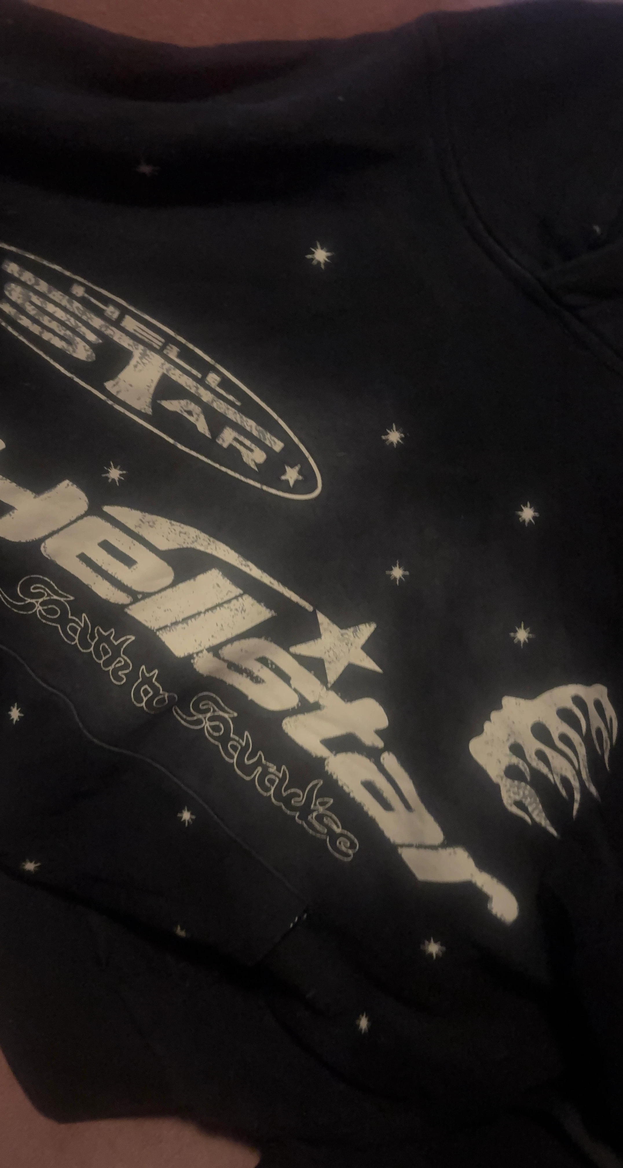 Hellstar Hoodie Black