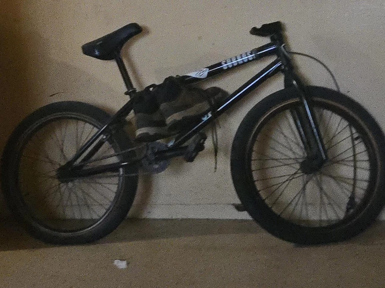Black BMX Bike