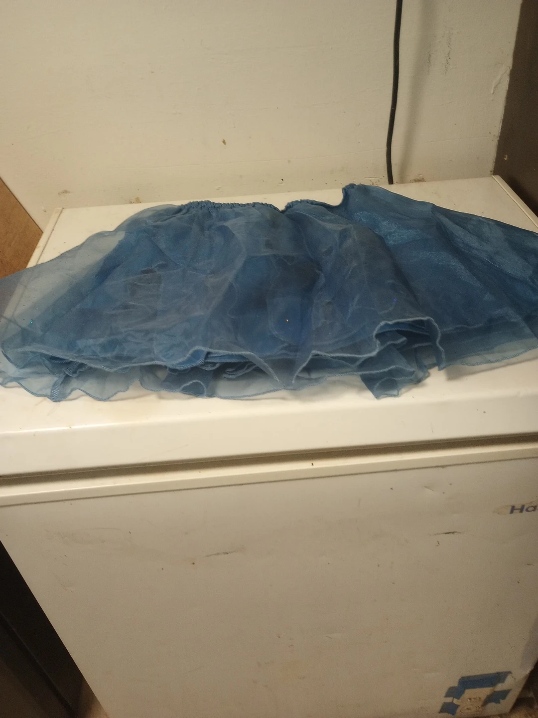 Blue Tulle Tutu Skirt