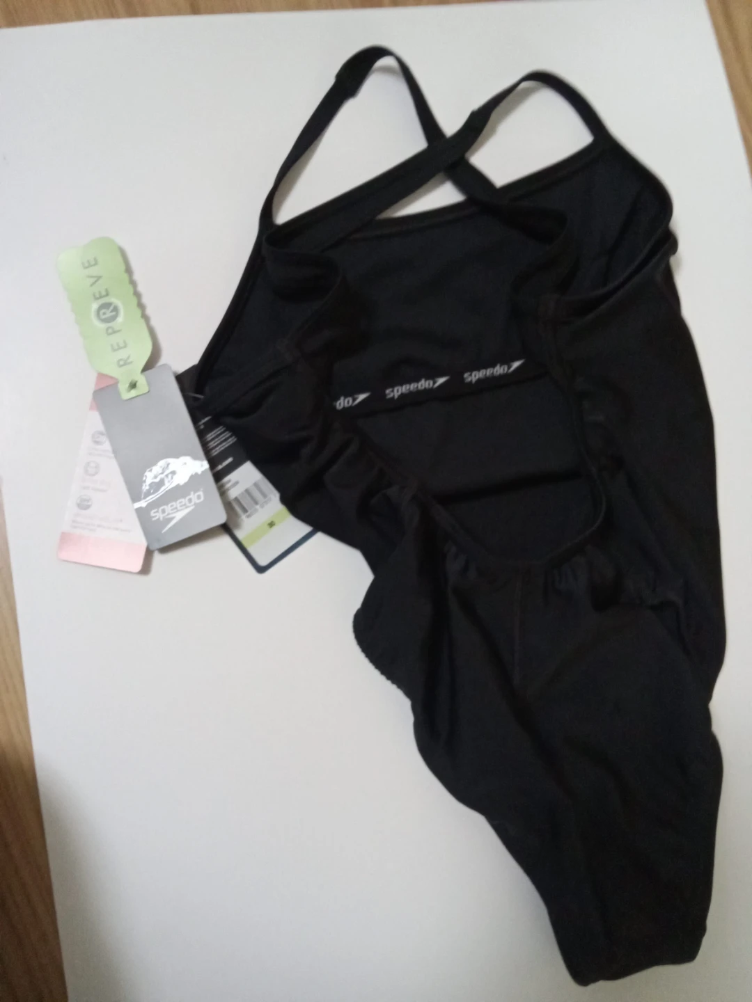 Speedo Black One-Piece Swimsuit