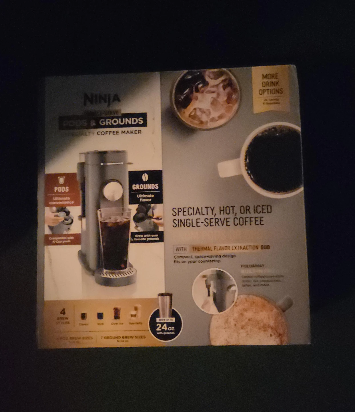 Ninja Pods & Grounds Specialty Coffee Maker