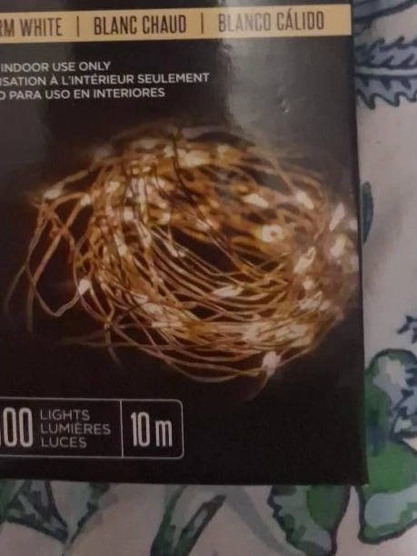 Warm White String Lights - 10m, 100 Lights
