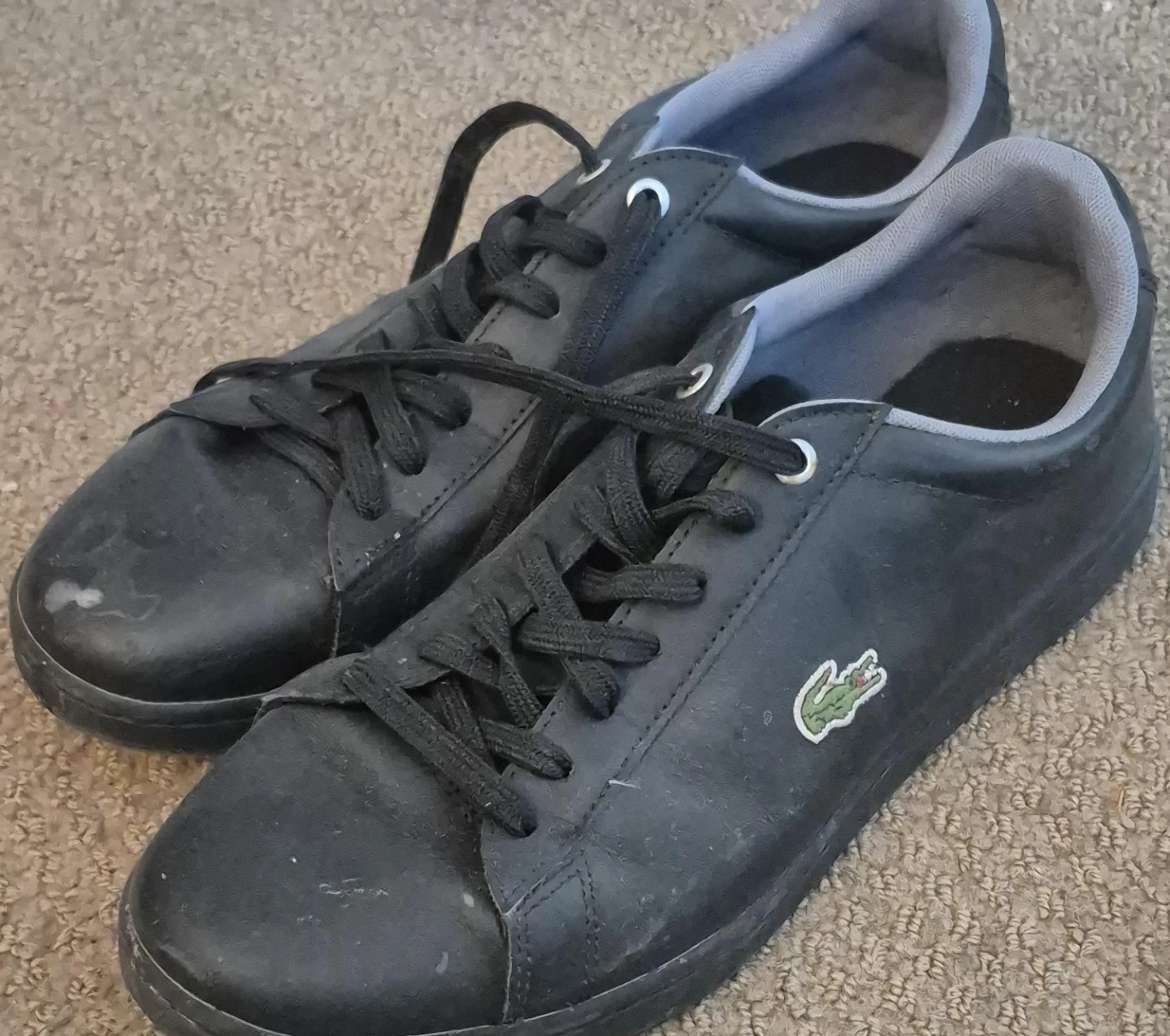 Black Lacoste Sneakers