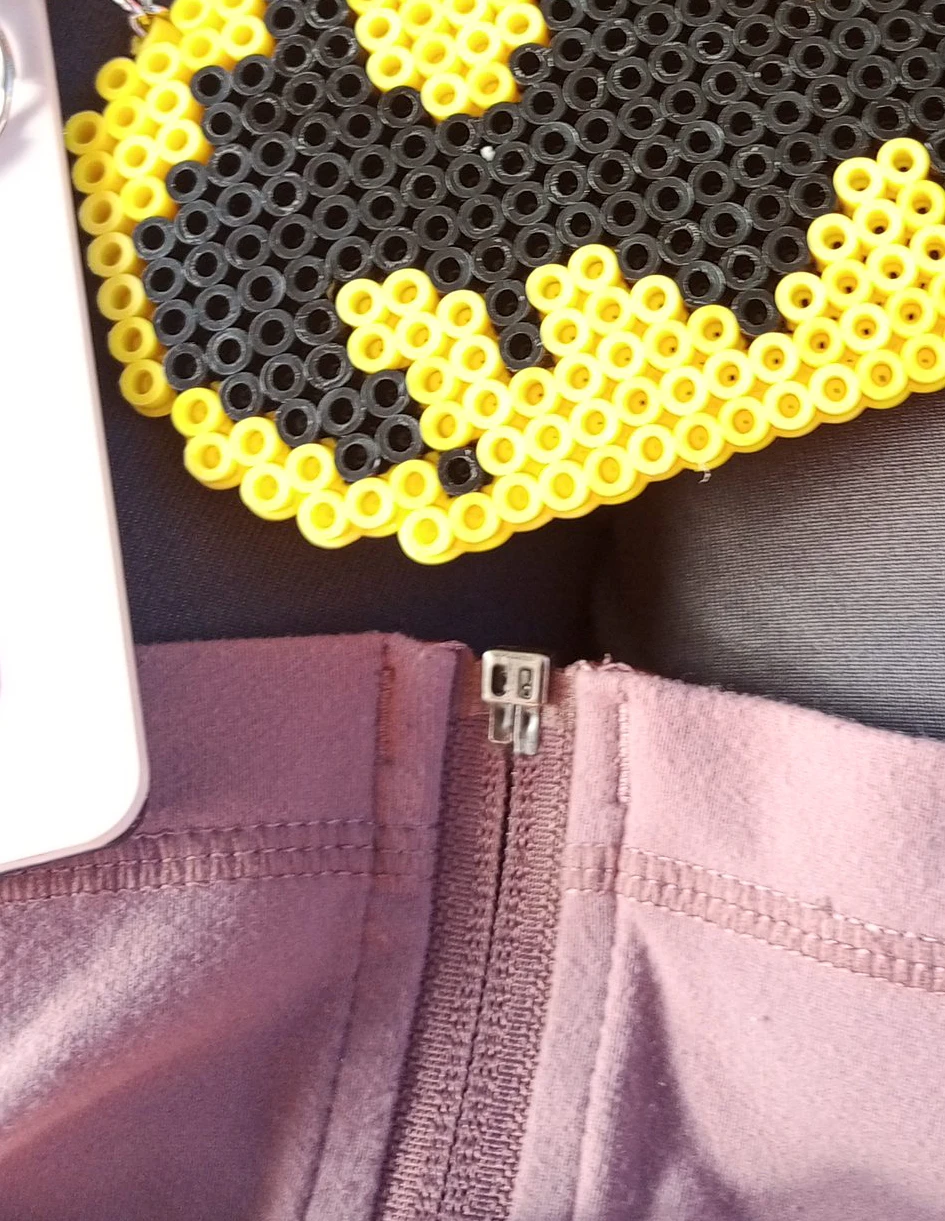 Perler Bead Batman Keychain