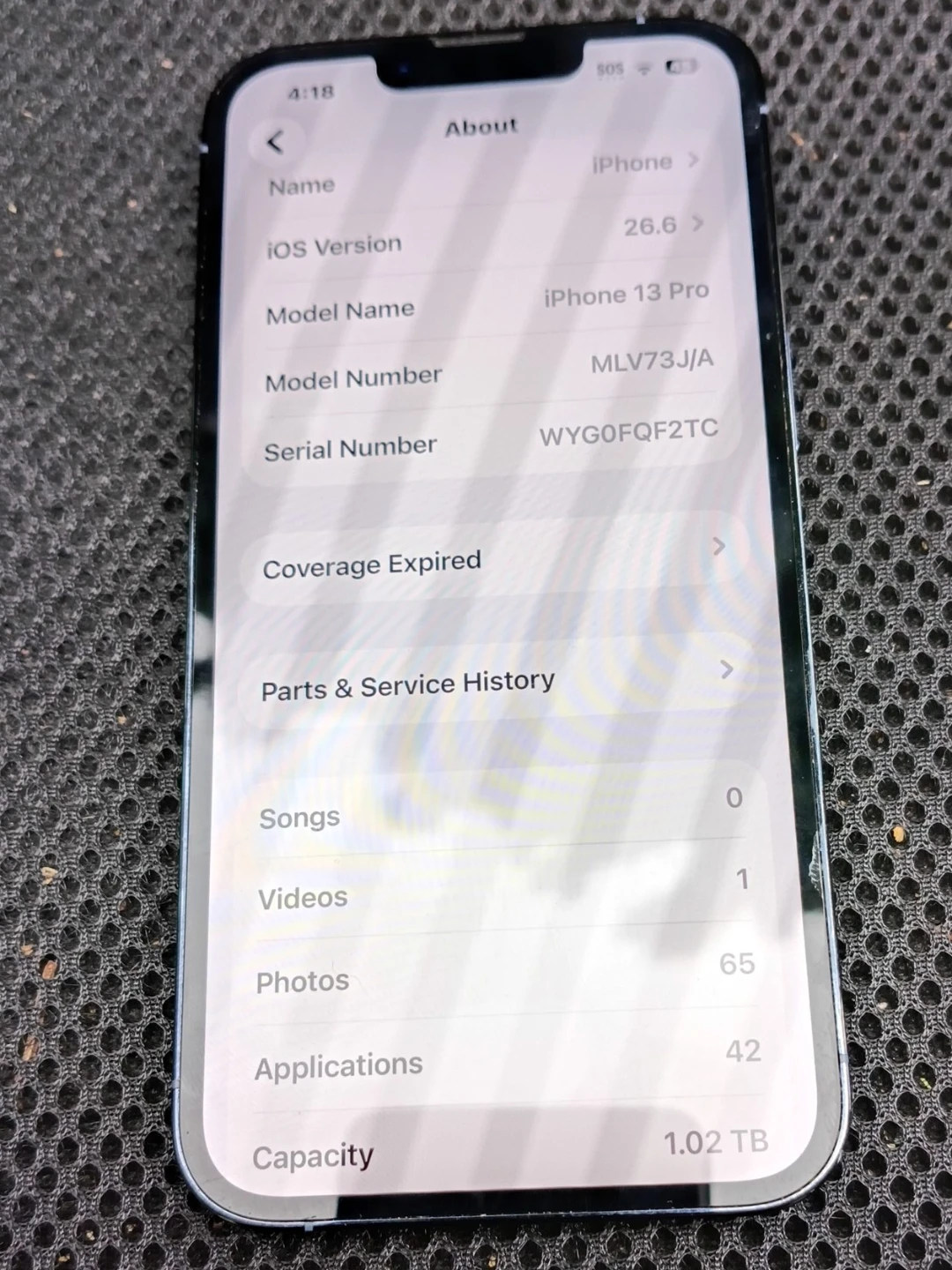 iPhone 13 Pro 1.02 TB